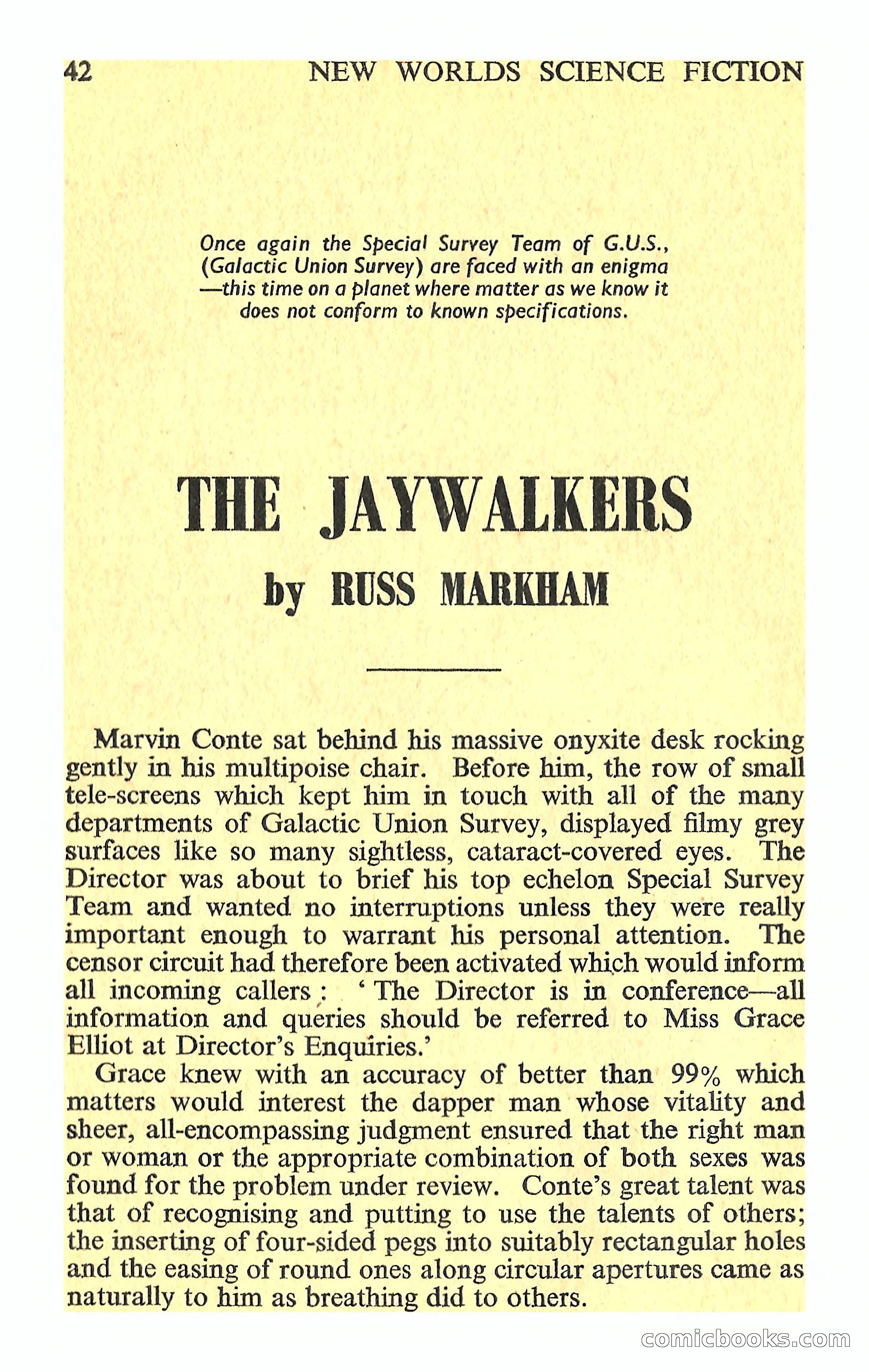 New Worlds Science Fiction, Volume 44, No. 130 — page 44 of 132
