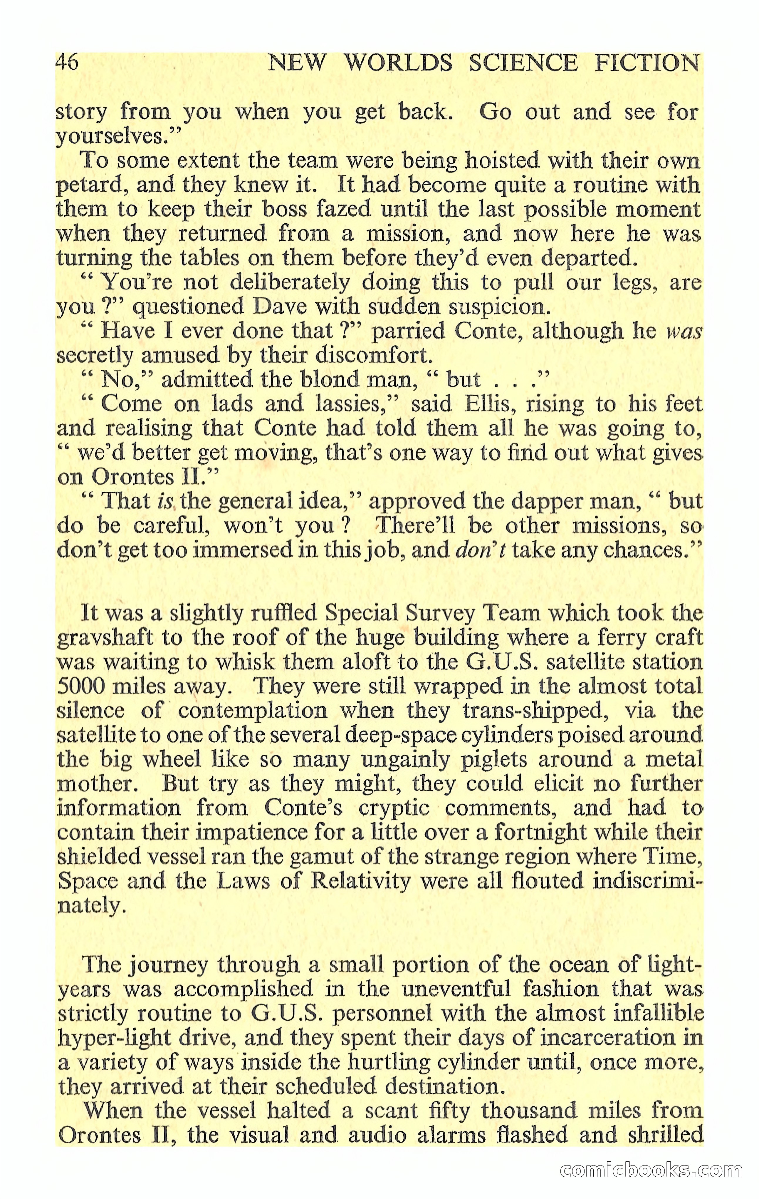 New Worlds Science Fiction, Volume 44, No. 130 — page 48 of 132