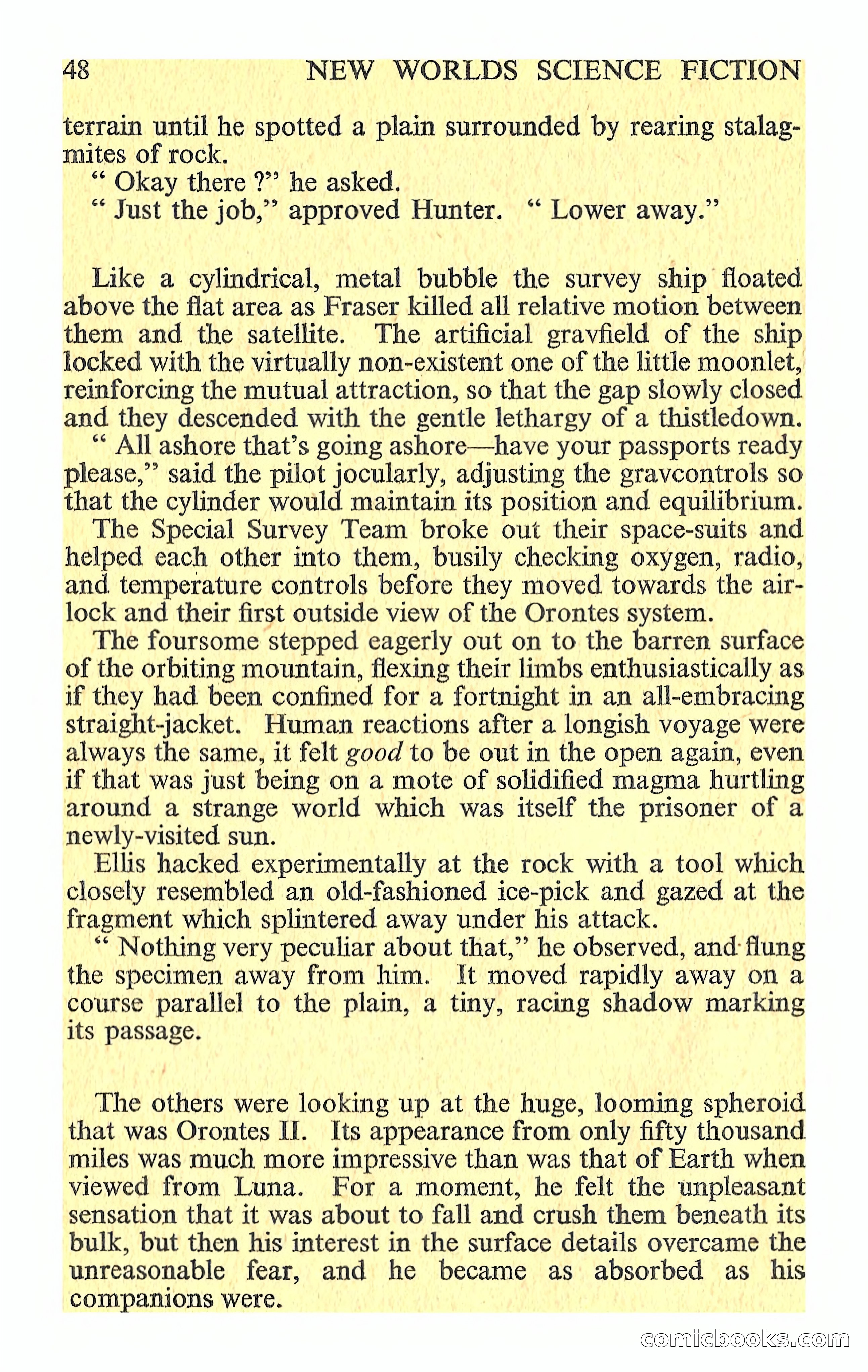 New Worlds Science Fiction, Volume 44, No. 130 — page 50 of 132