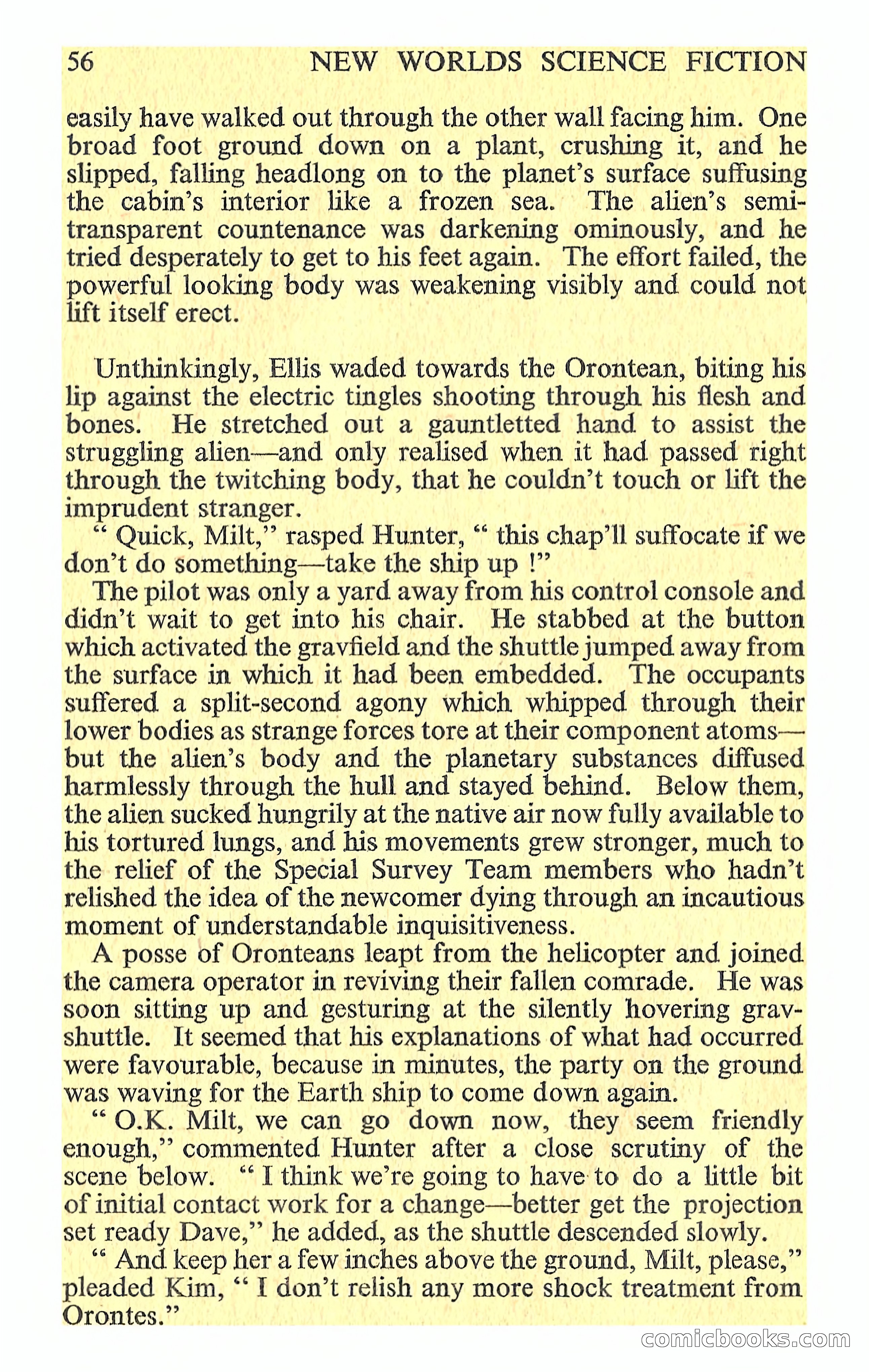New Worlds Science Fiction, Volume 44, No. 130 — page 58 of 132