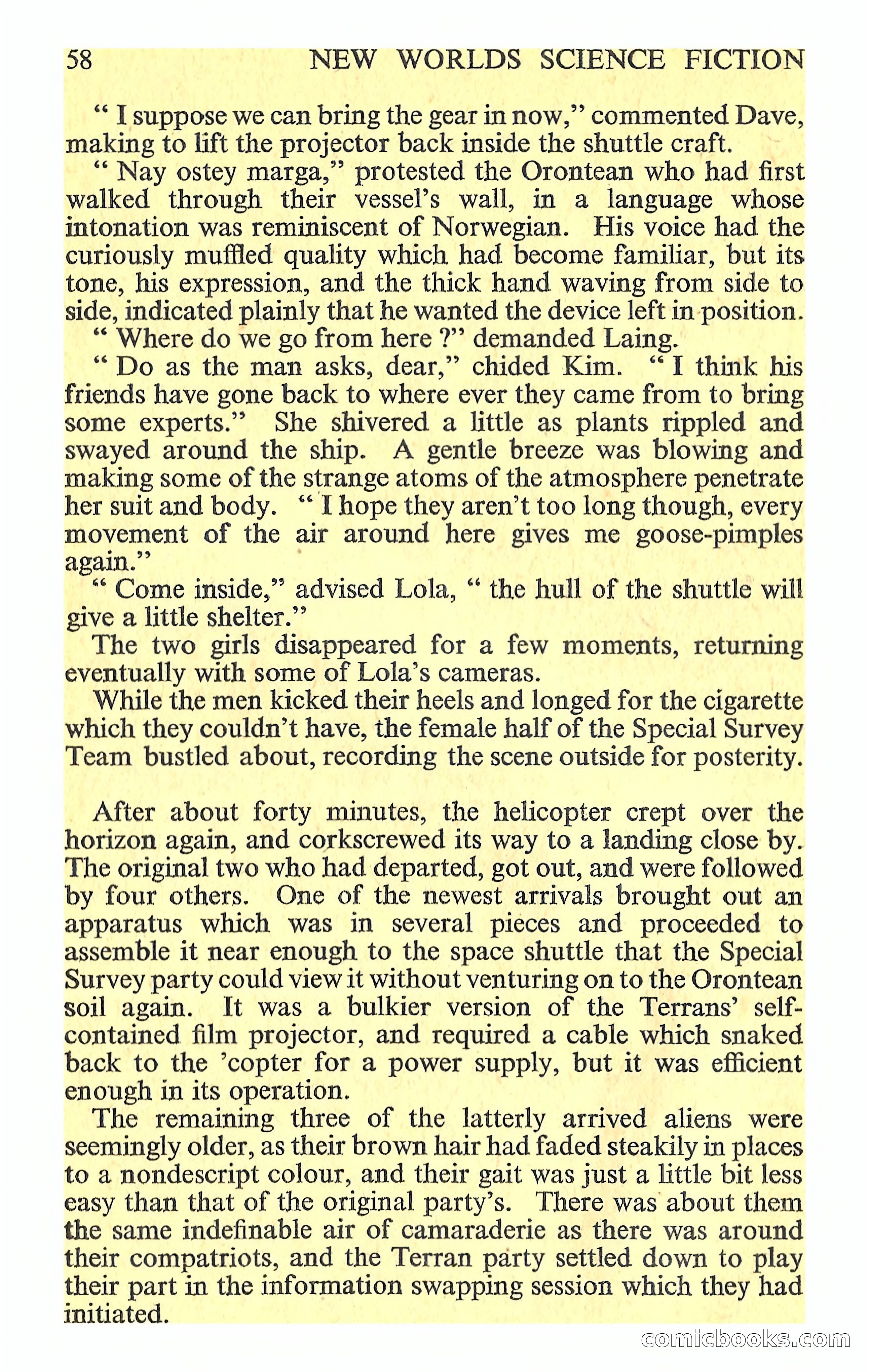 New Worlds Science Fiction, Volume 44, No. 130 — page 60 of 132