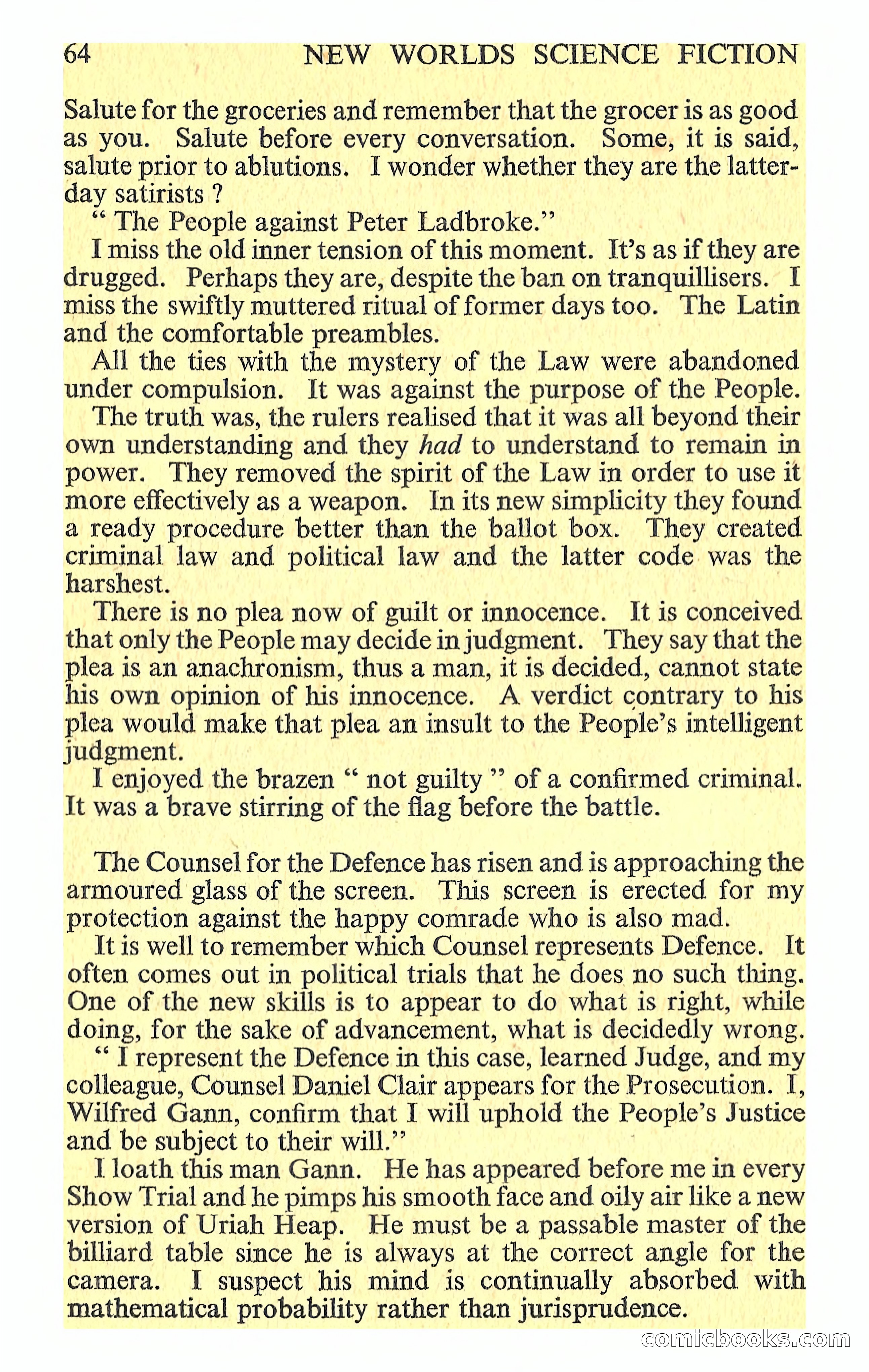New Worlds Science Fiction, Volume 44, No. 130 — page 66 of 132