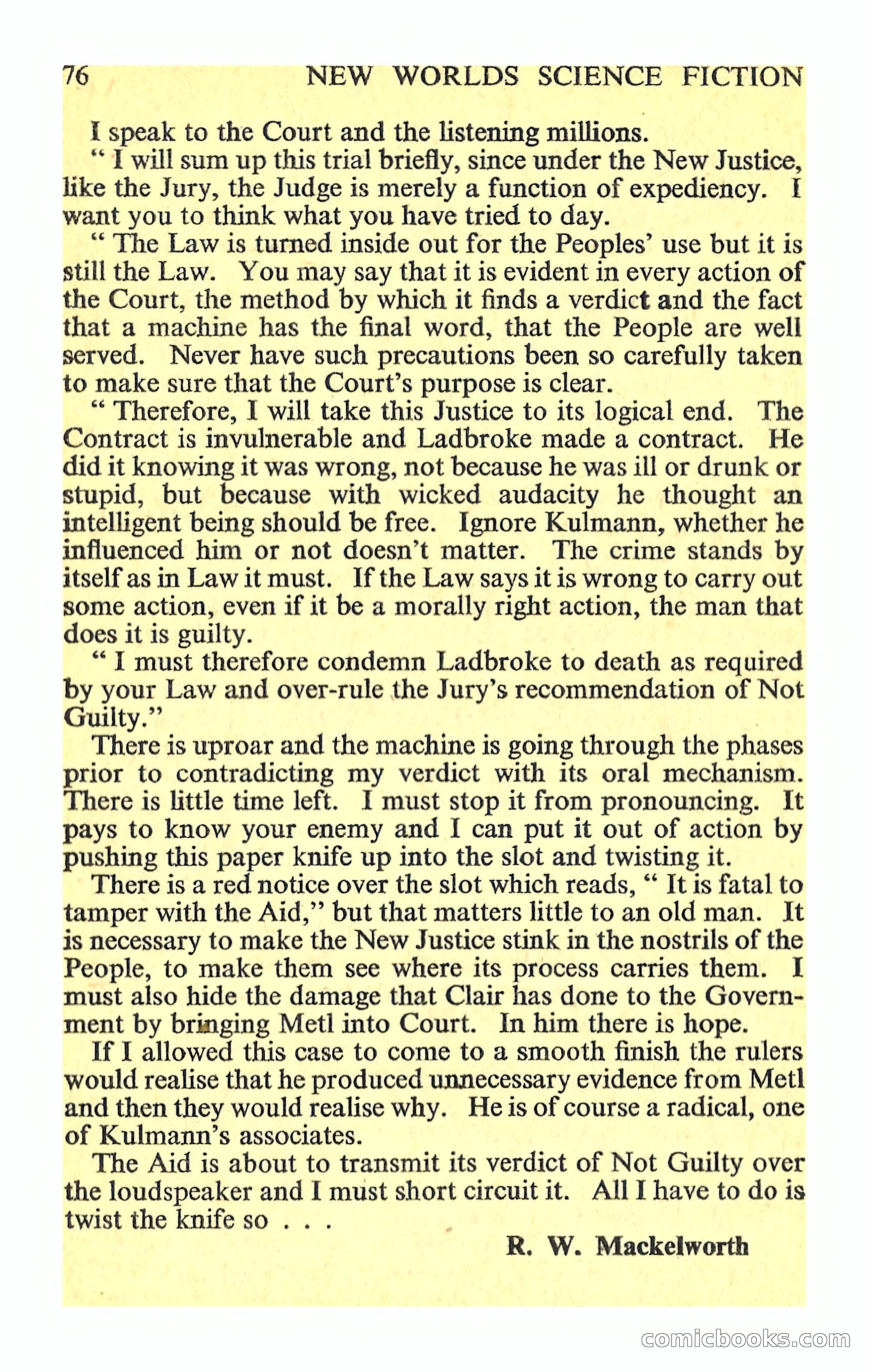 New Worlds Science Fiction, Volume 44, No. 130 — page 78 of 132