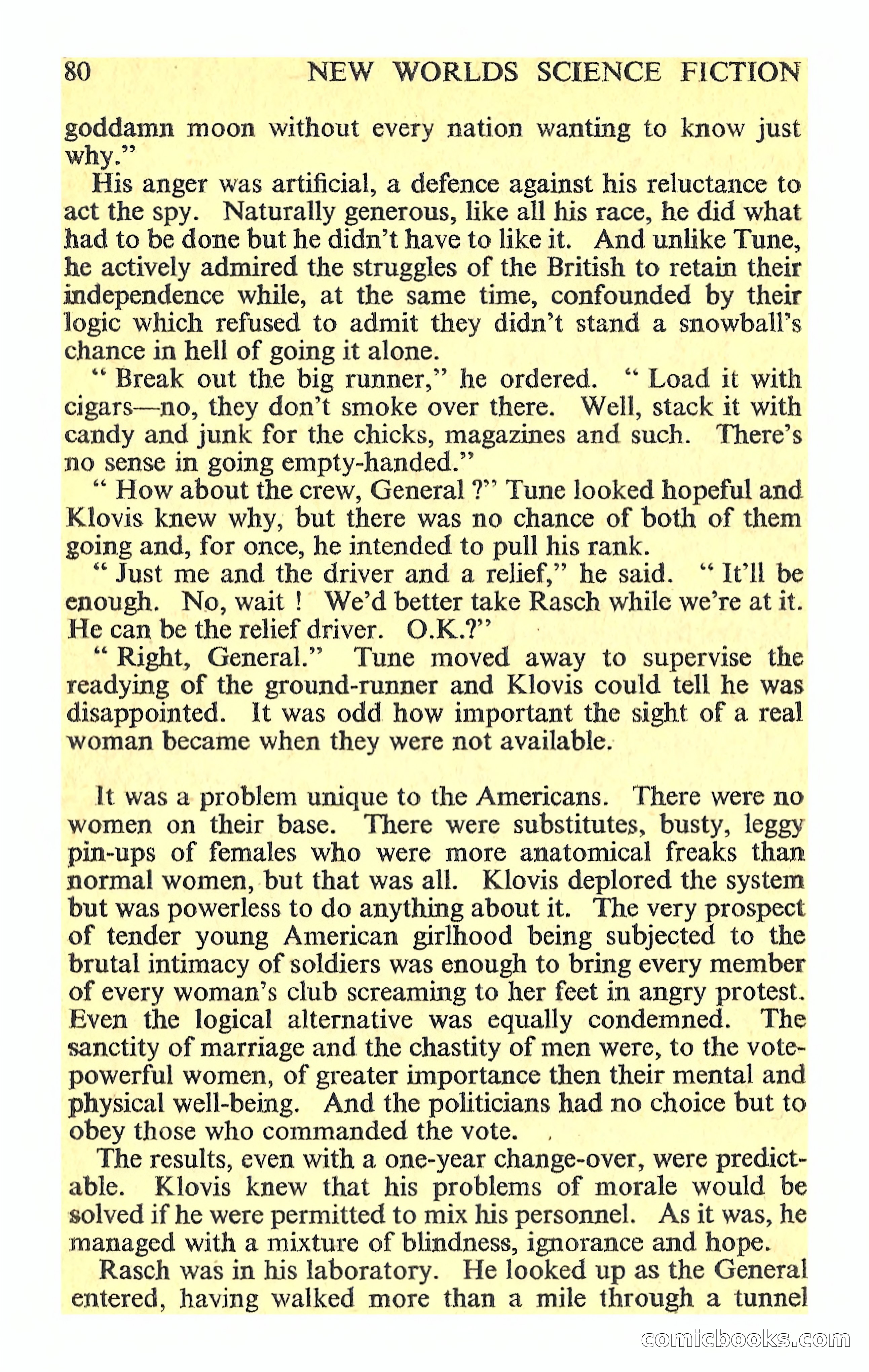 New Worlds Science Fiction, Volume 44, No. 130 — page 82 of 132