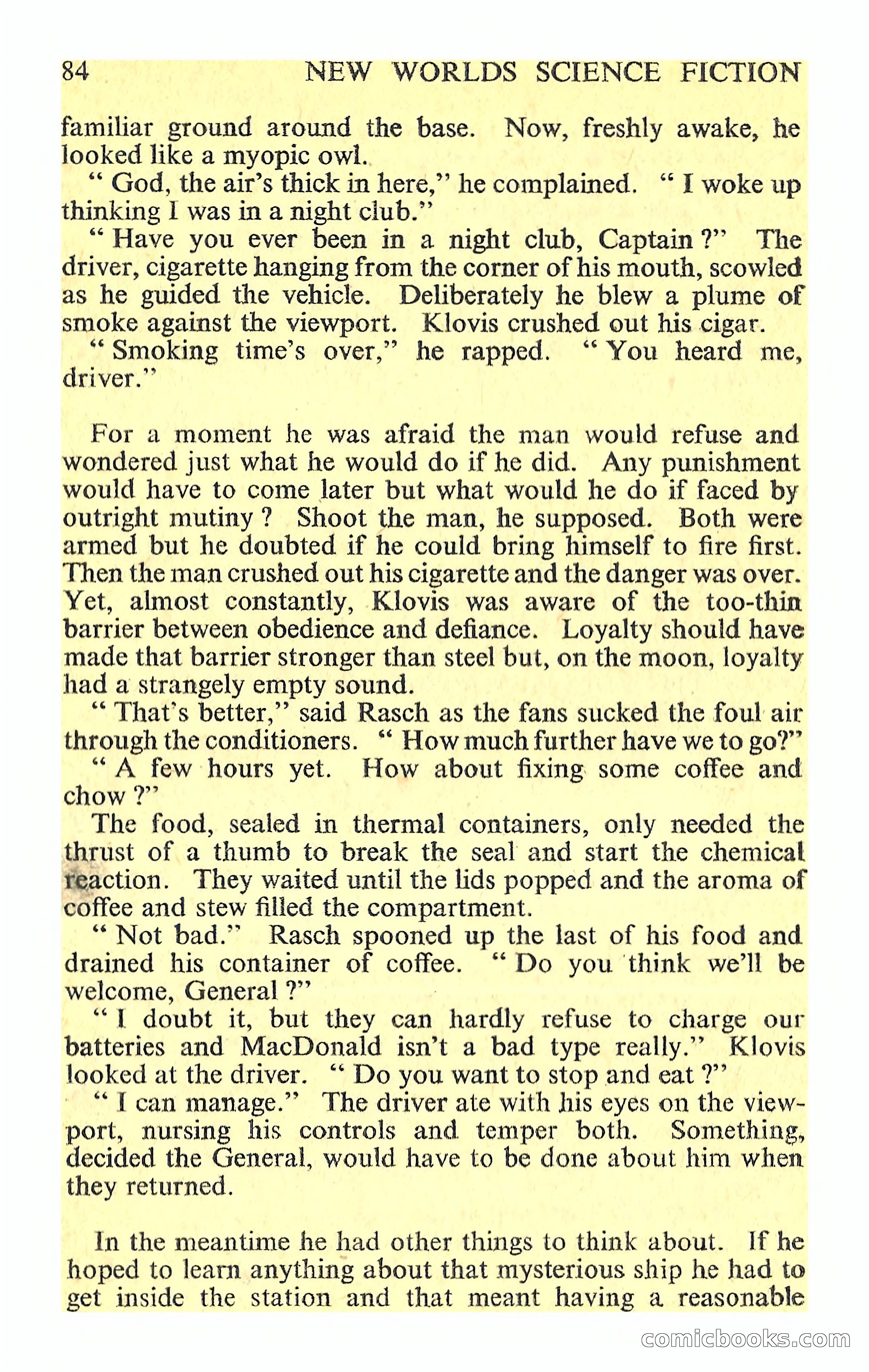 New Worlds Science Fiction, Volume 44, No. 130 — page 86 of 132