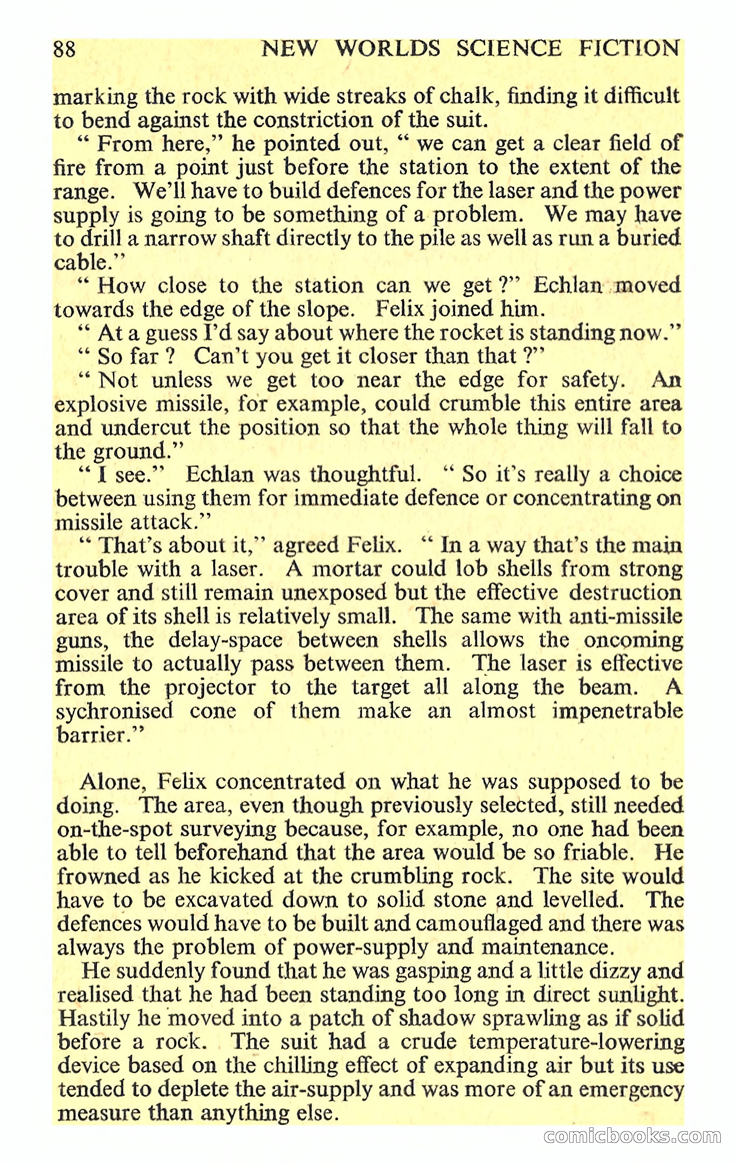 New Worlds Science Fiction, Volume 44, No. 130 — page 90 of 132