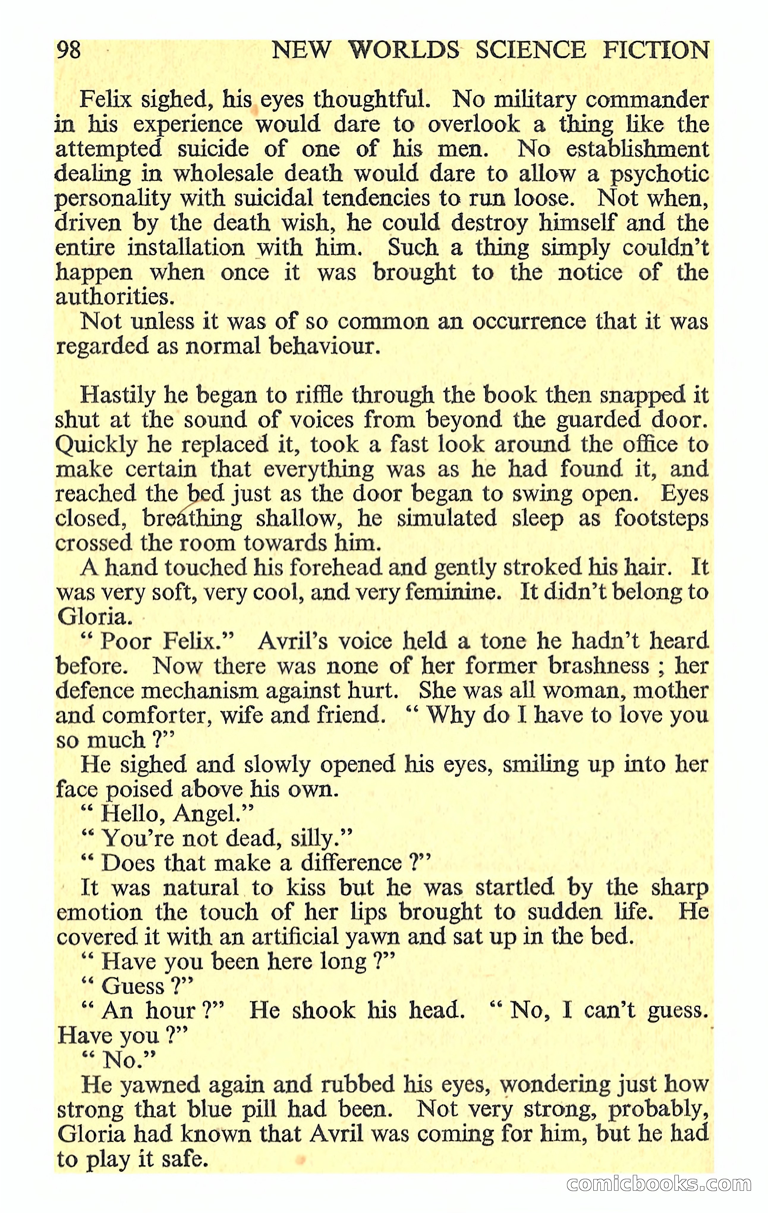 New Worlds Science Fiction, Volume 44, No. 130 — page 100 of 132