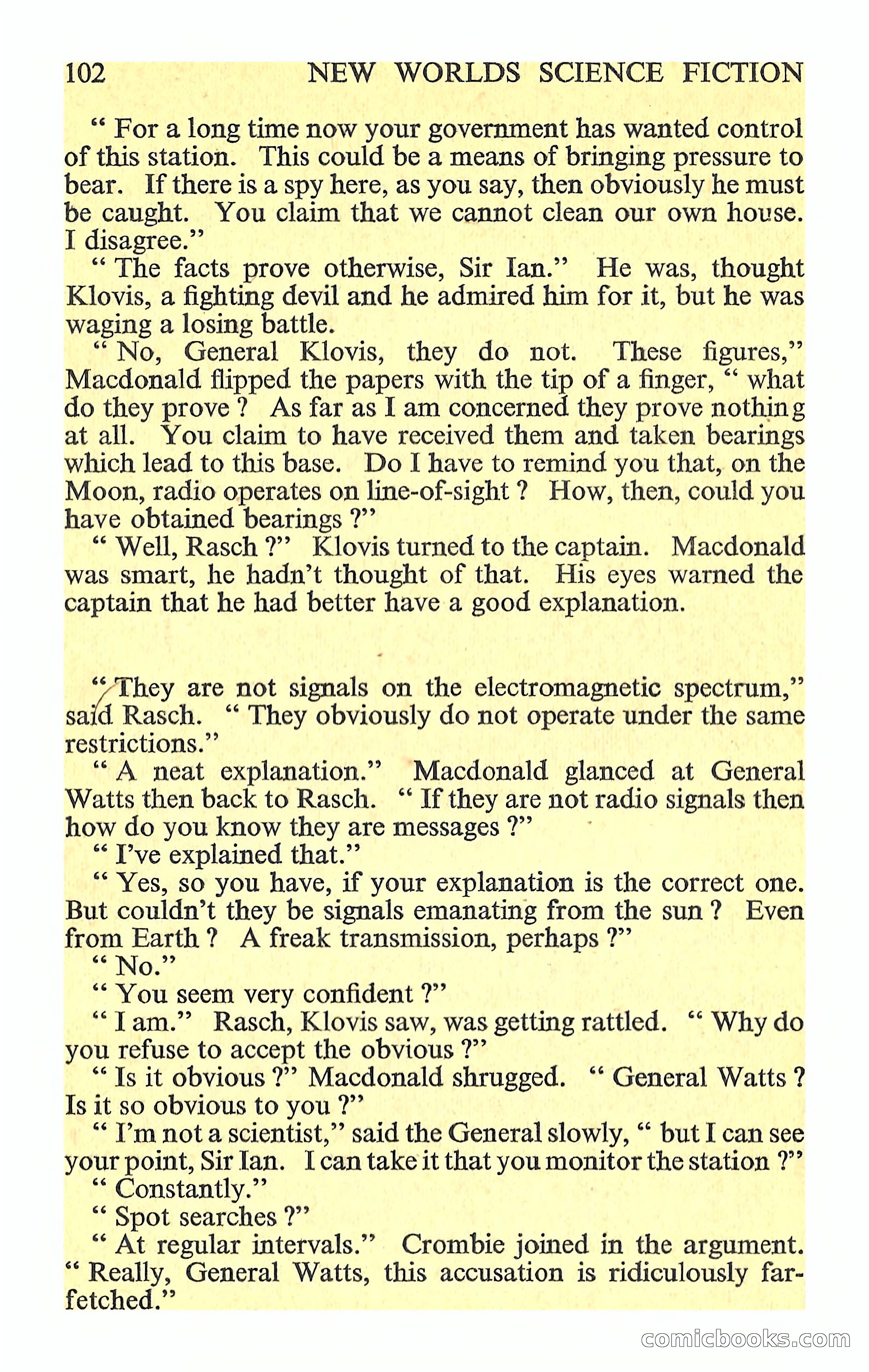 New Worlds Science Fiction, Volume 44, No. 130 — page 104 of 132