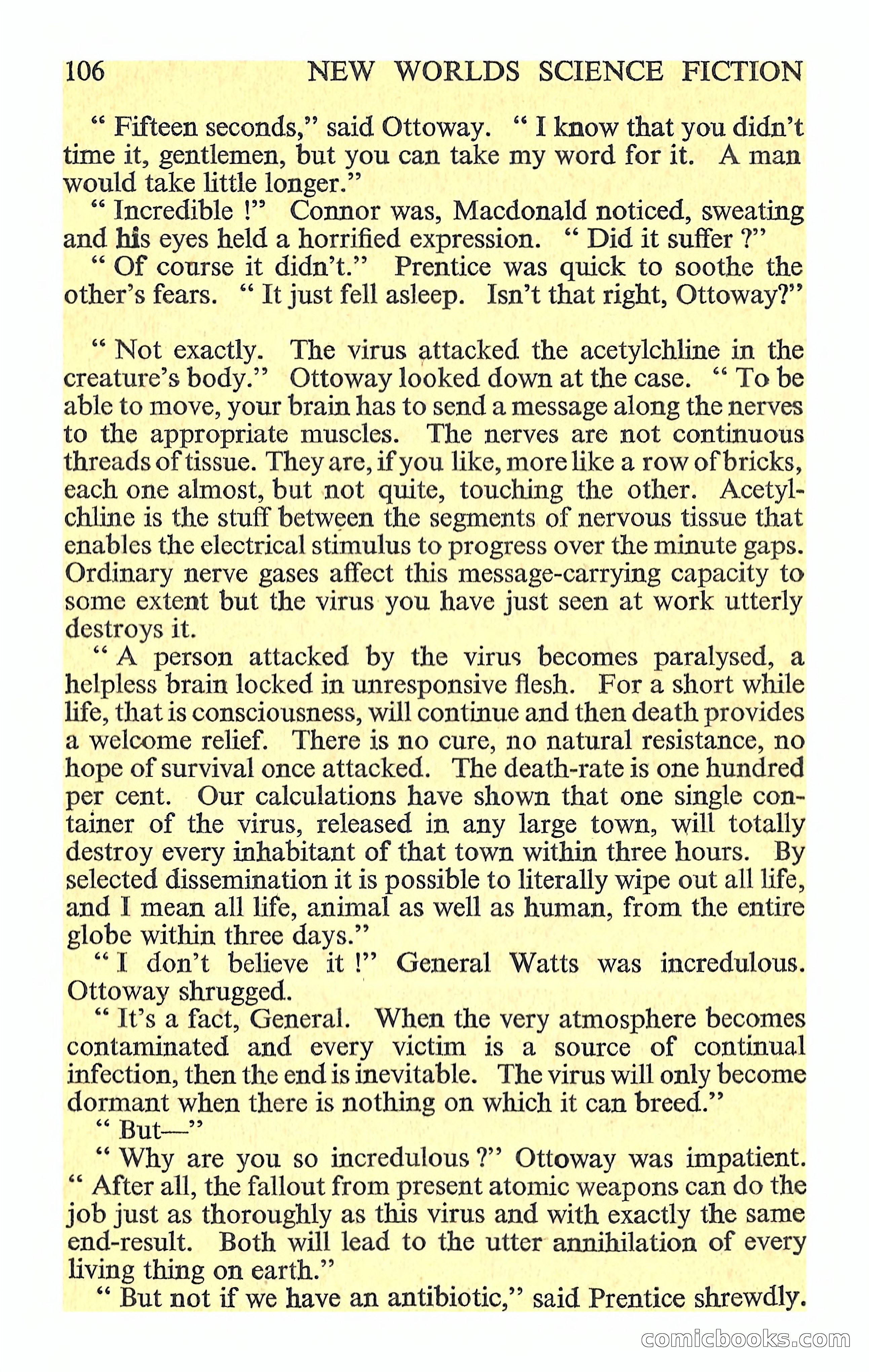 New Worlds Science Fiction, Volume 44, No. 130 — page 108 of 132
