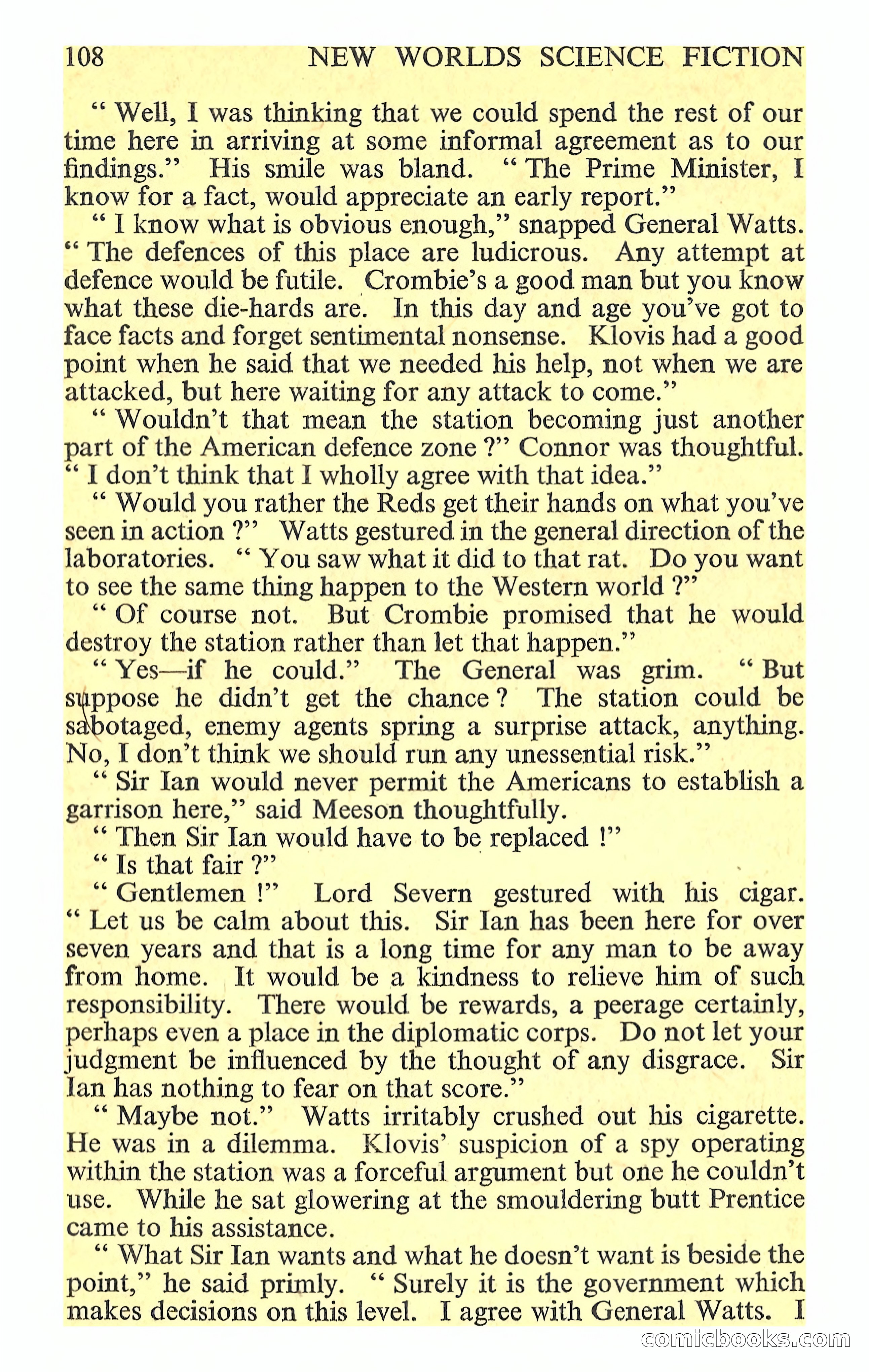 New Worlds Science Fiction, Volume 44, No. 130 — page 110 of 132