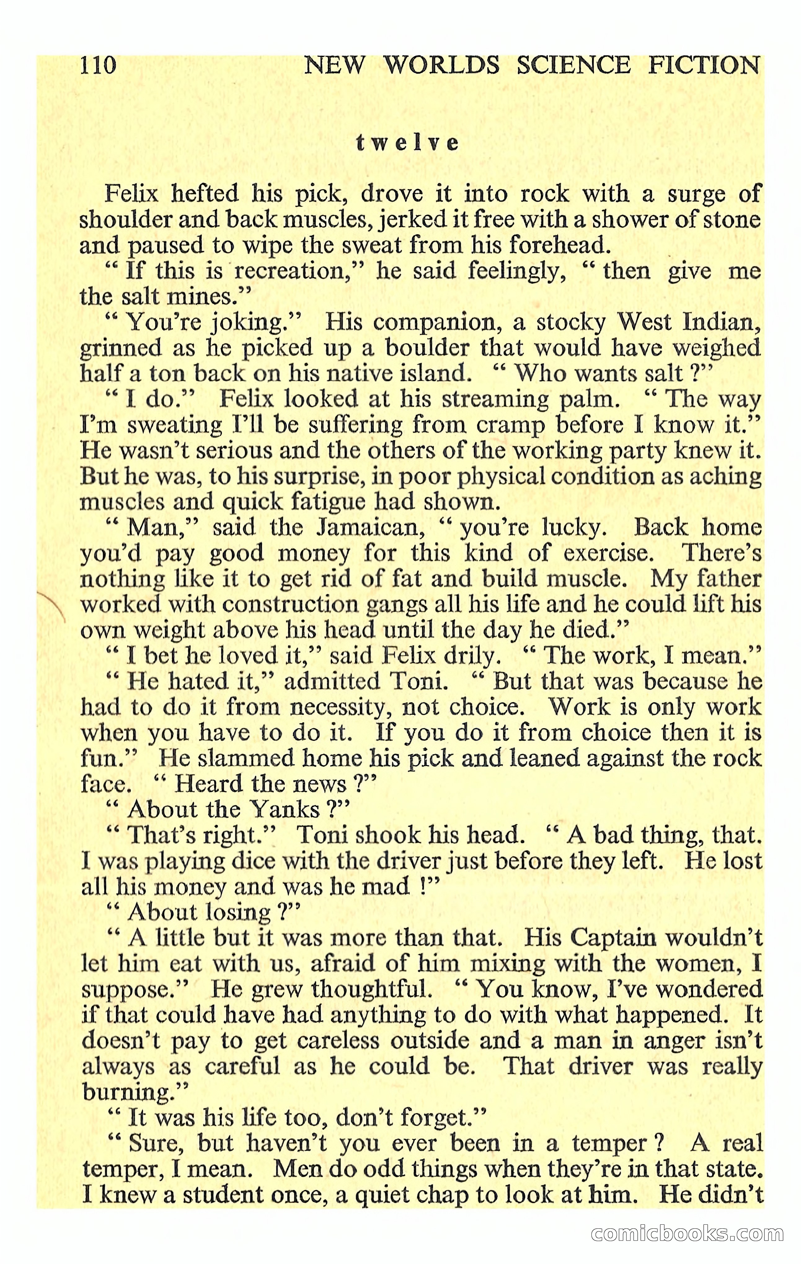 New Worlds Science Fiction, Volume 44, No. 130 — page 112 of 132