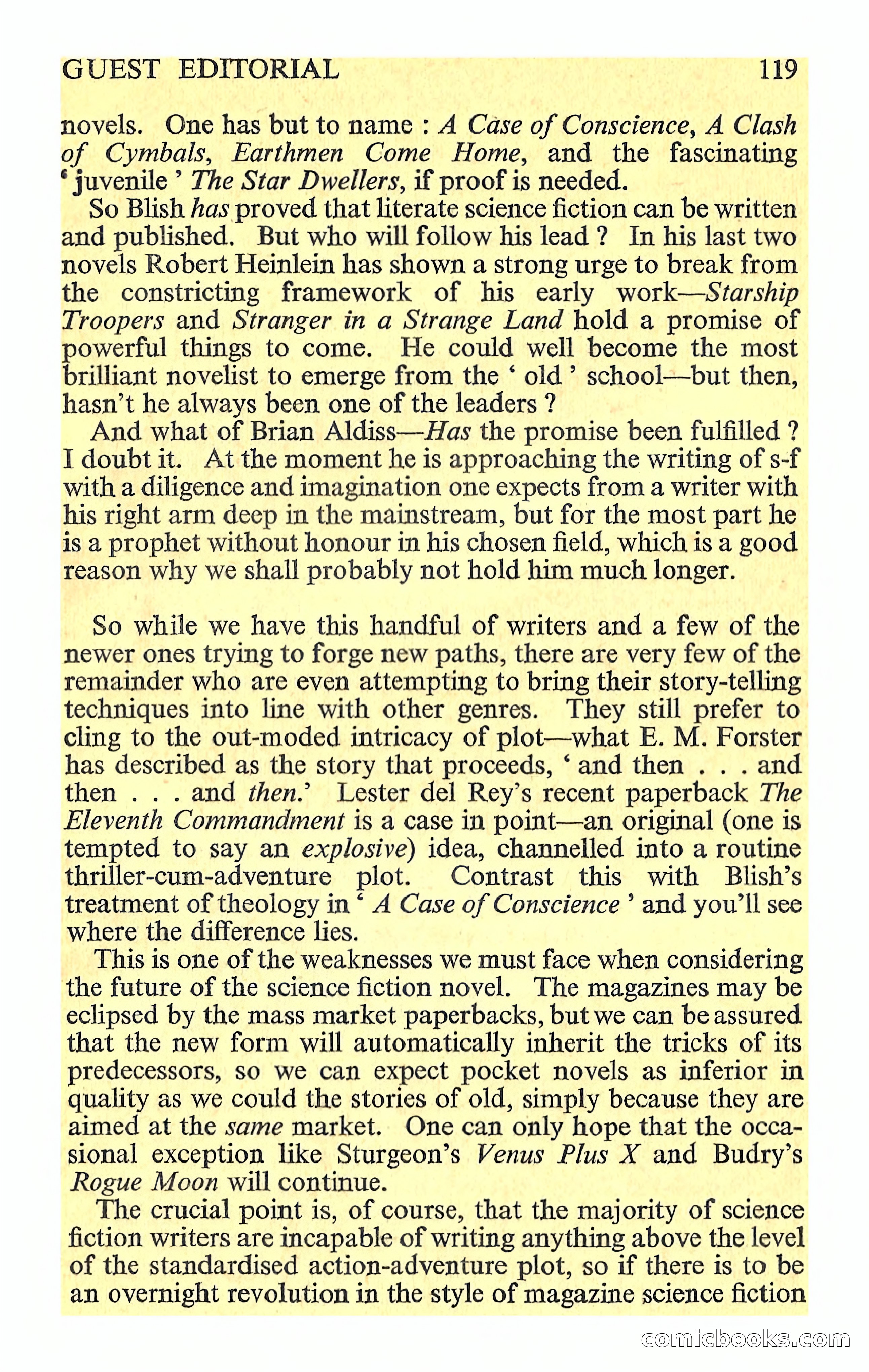 New Worlds Science Fiction, Volume 44, No. 130 — page 121 of 132