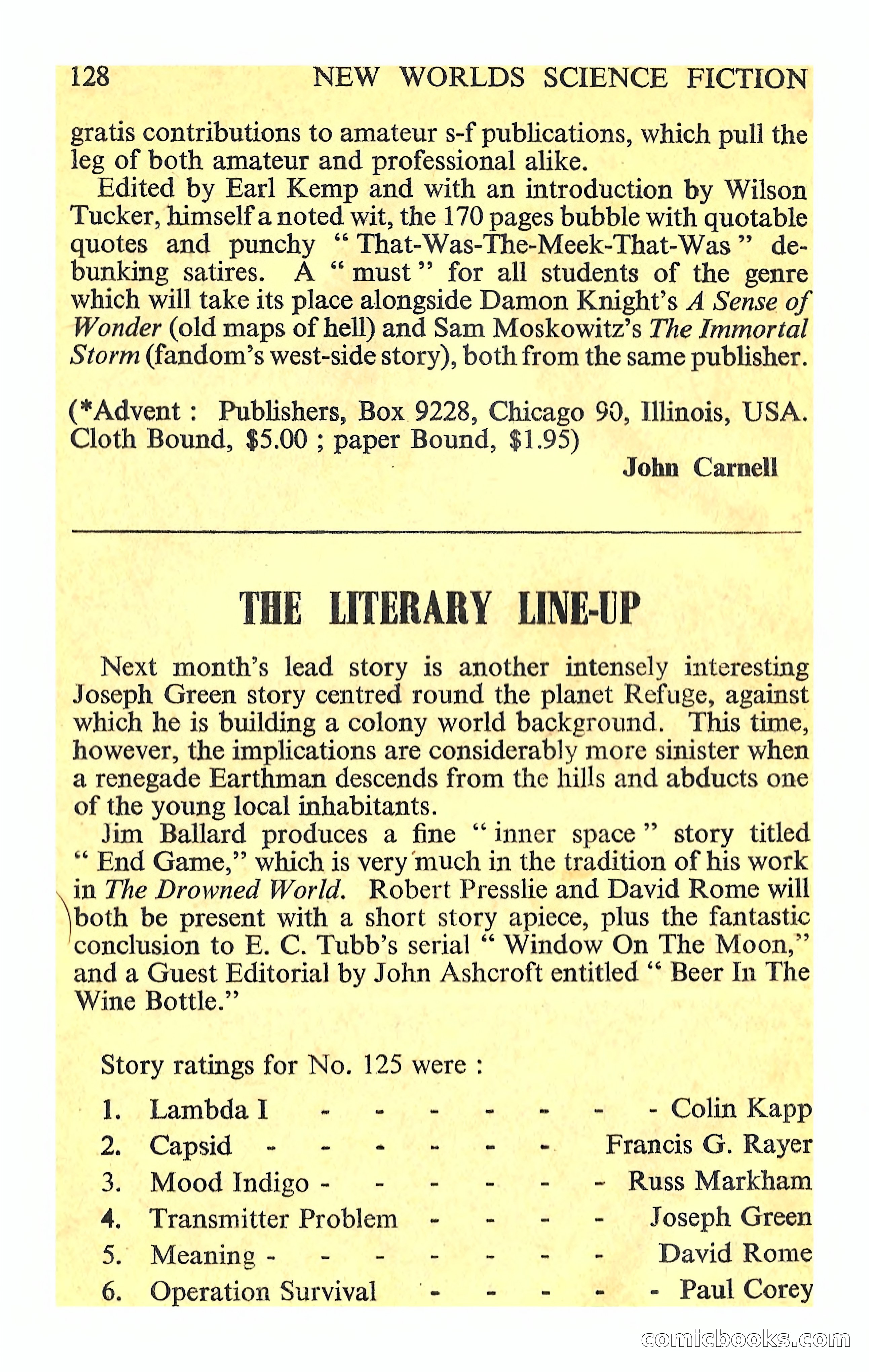 New Worlds Science Fiction, Volume 44, No. 130 — page 130 of 132