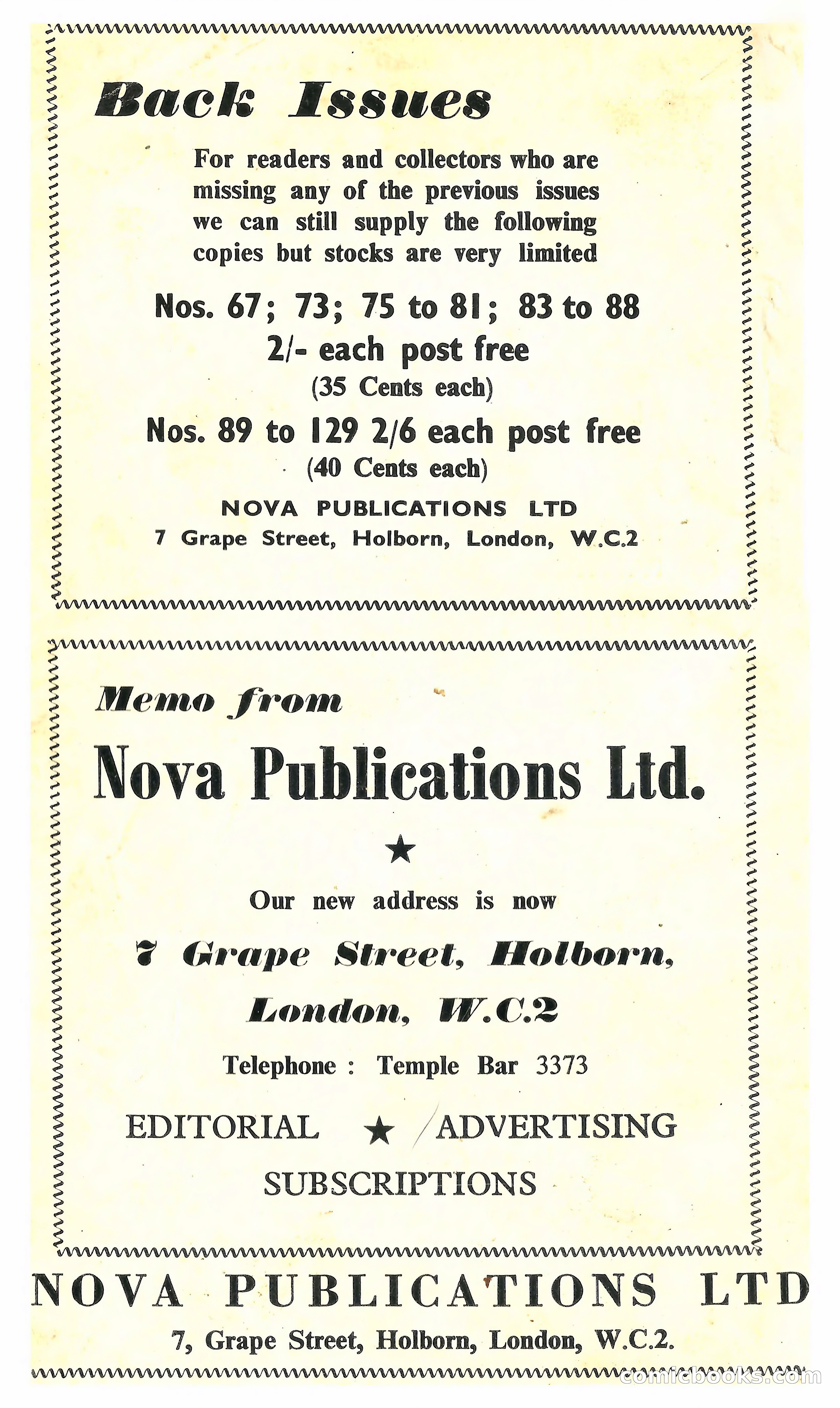 New Worlds Science Fiction, Volume 44, No. 130 — page 132 of 132