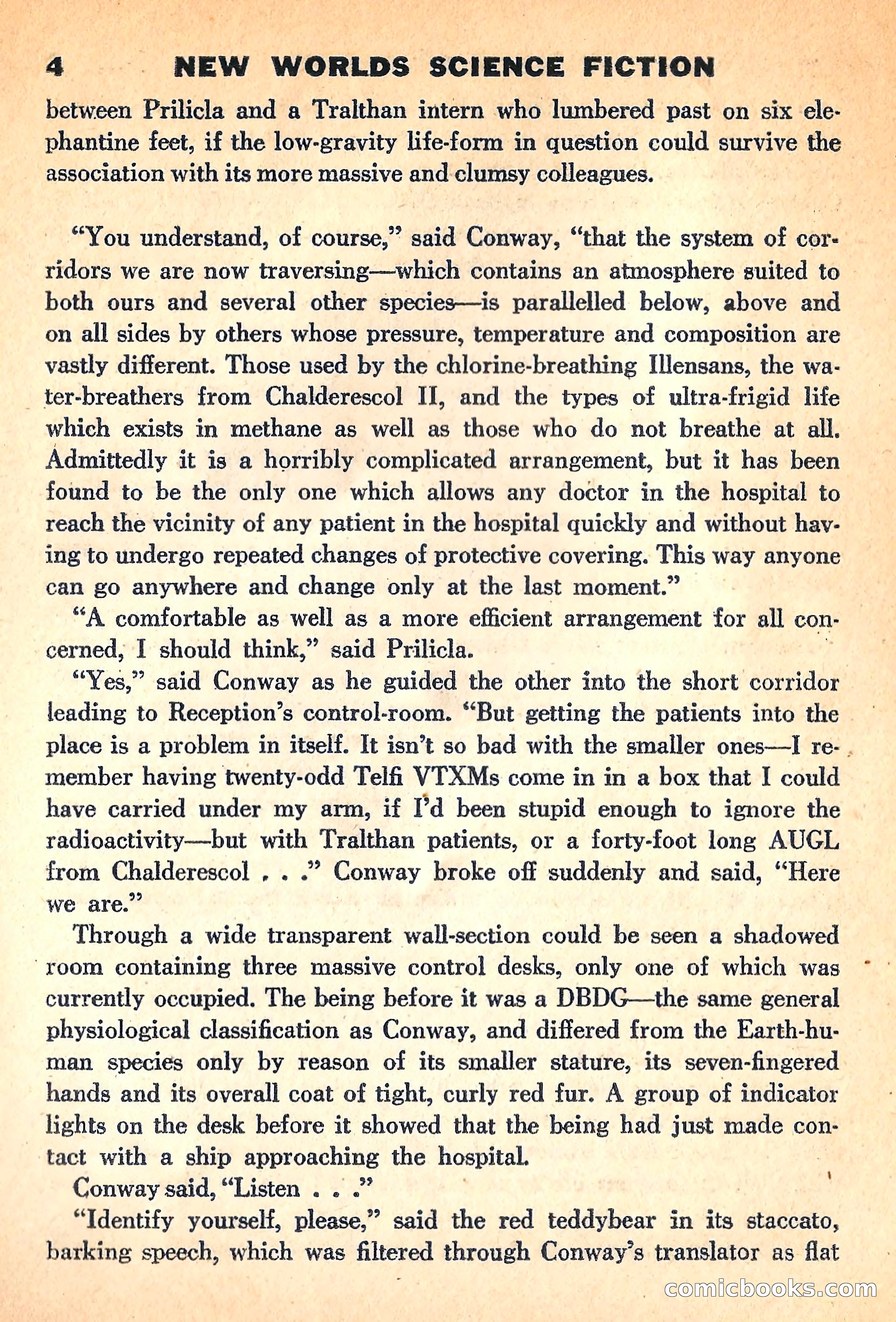 New Worlds Science Fiction, March 1960 — page 6 of 132