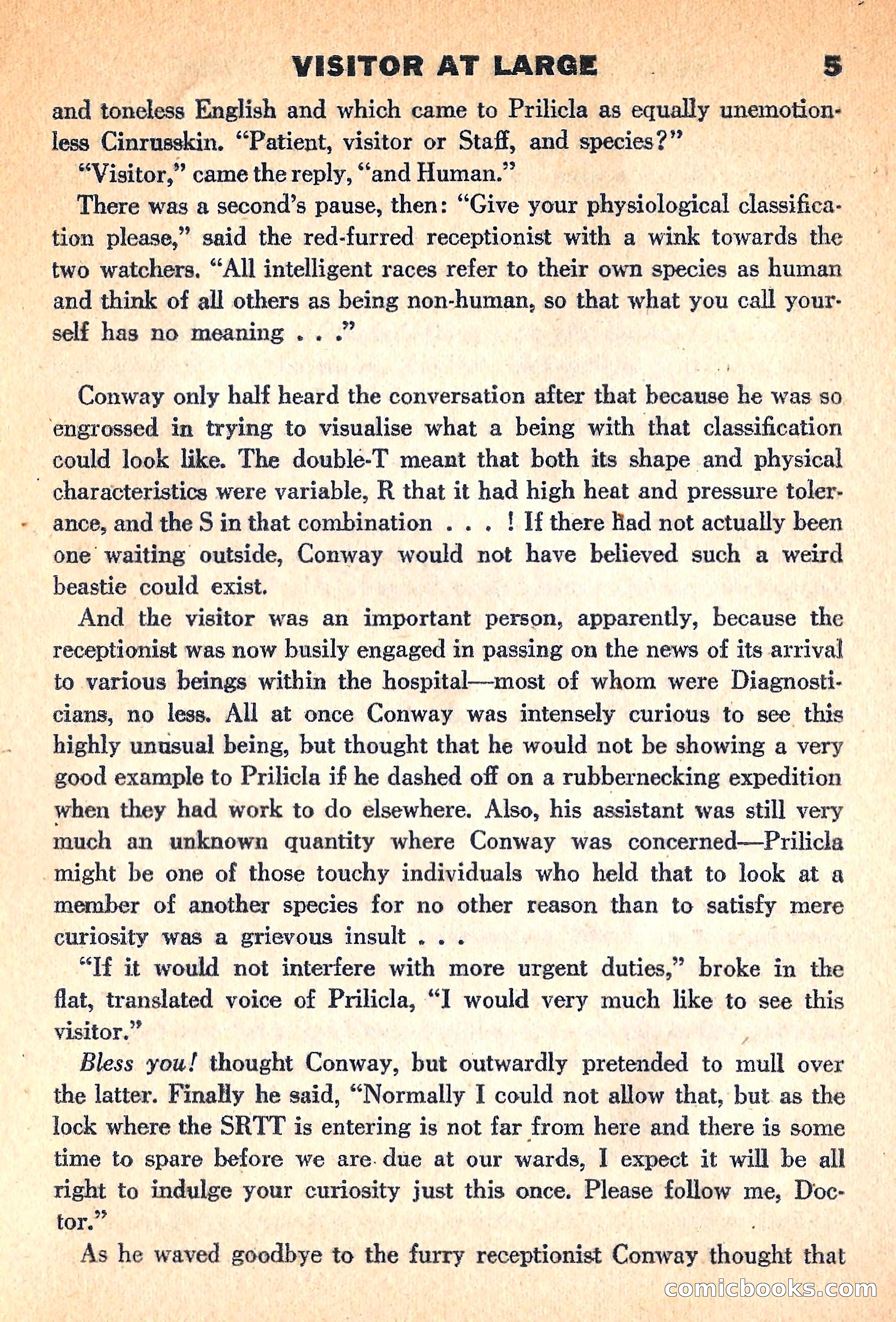 New Worlds Science Fiction, March 1960 — page 7 of 132
