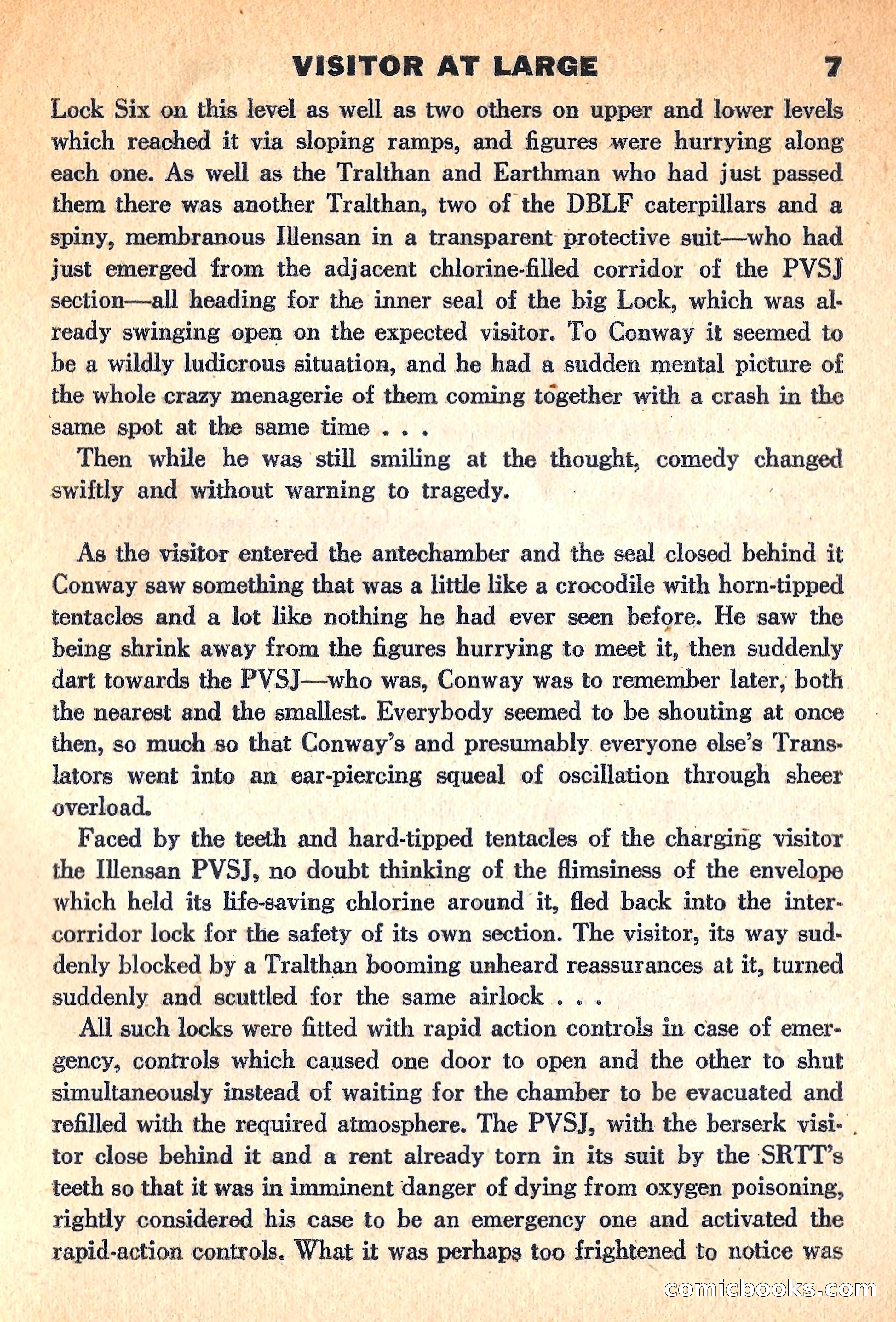 New Worlds Science Fiction, March 1960 — page 9 of 132