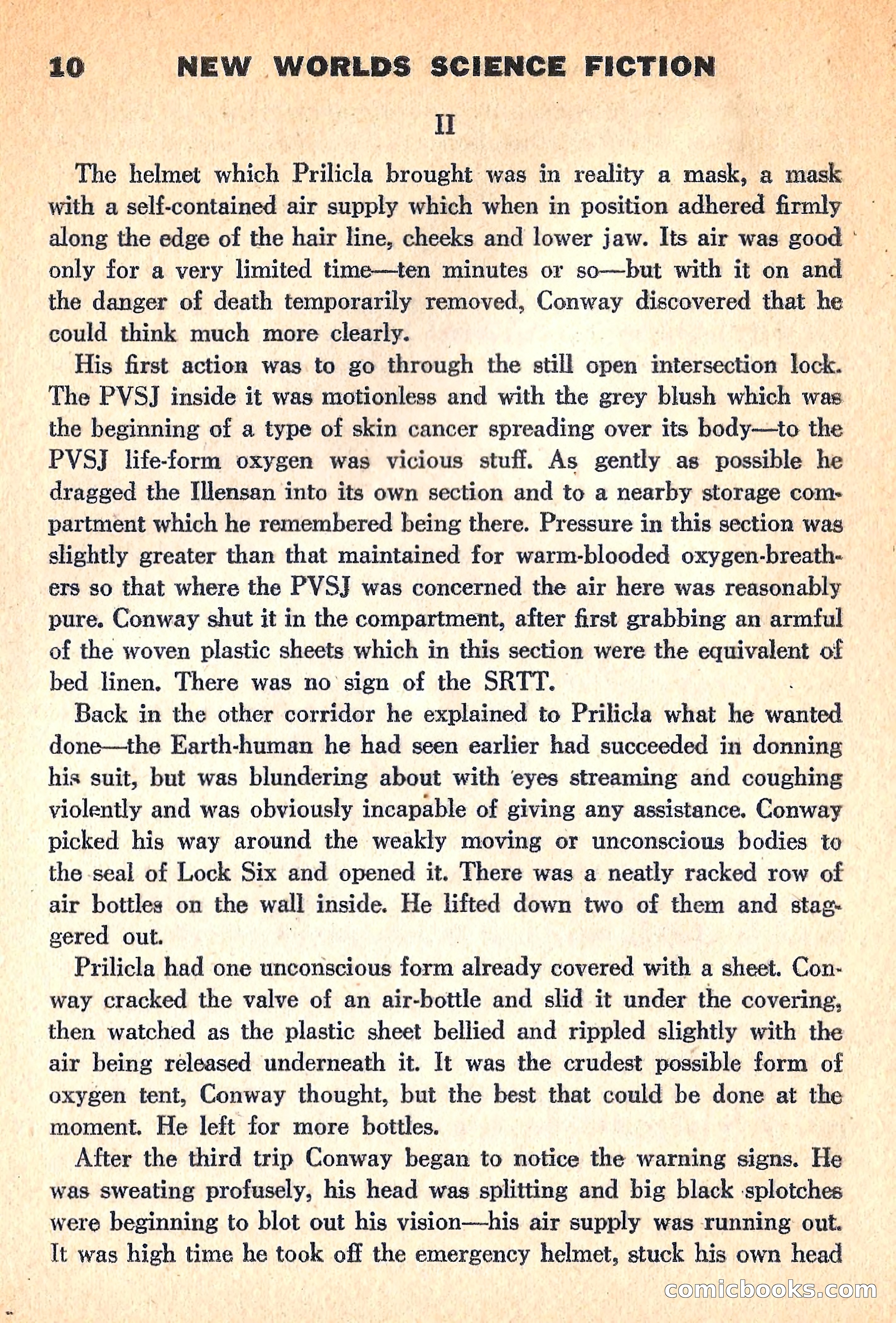 New Worlds Science Fiction, March 1960 — page 12 of 132
