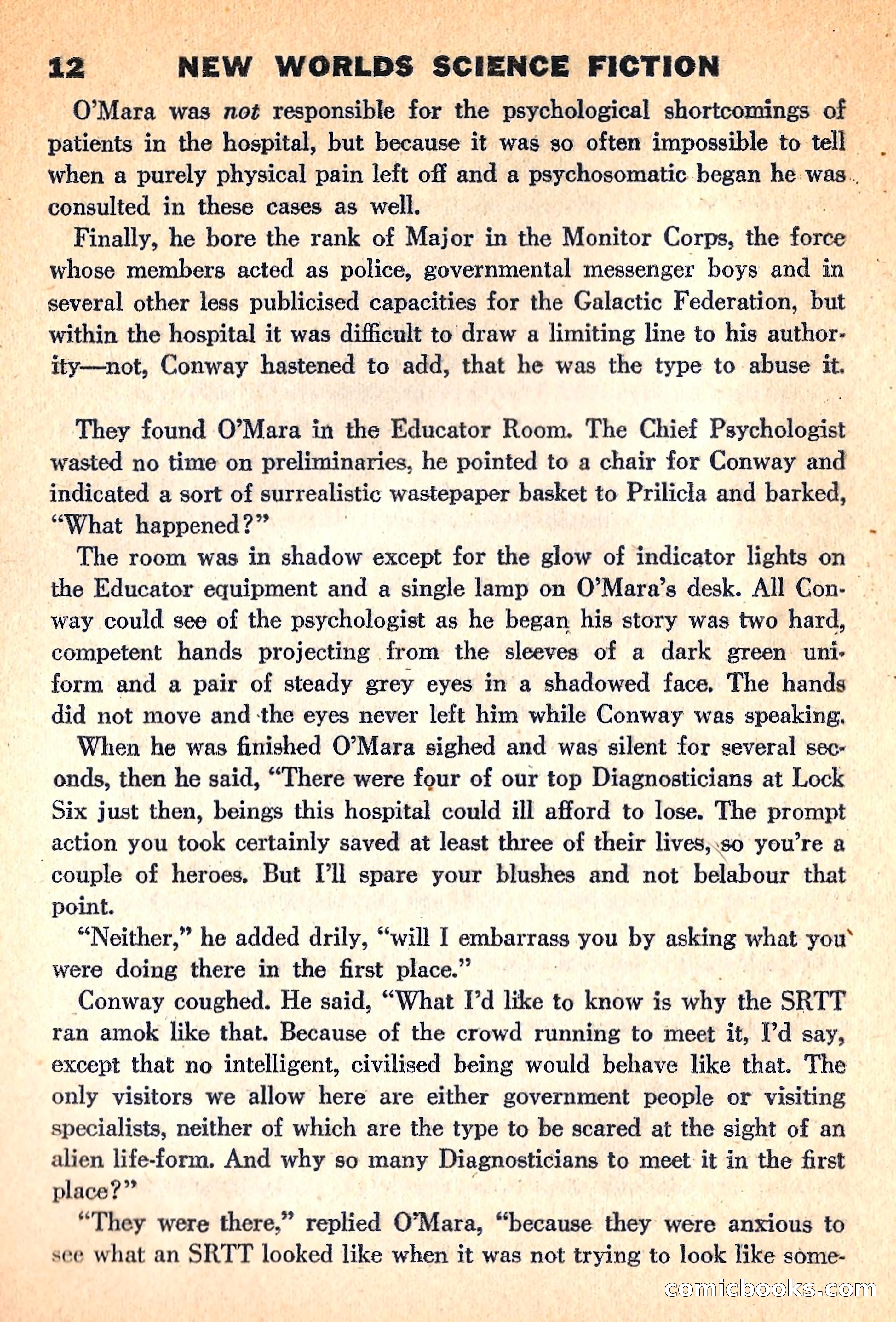 New Worlds Science Fiction, March 1960 — page 14 of 132
