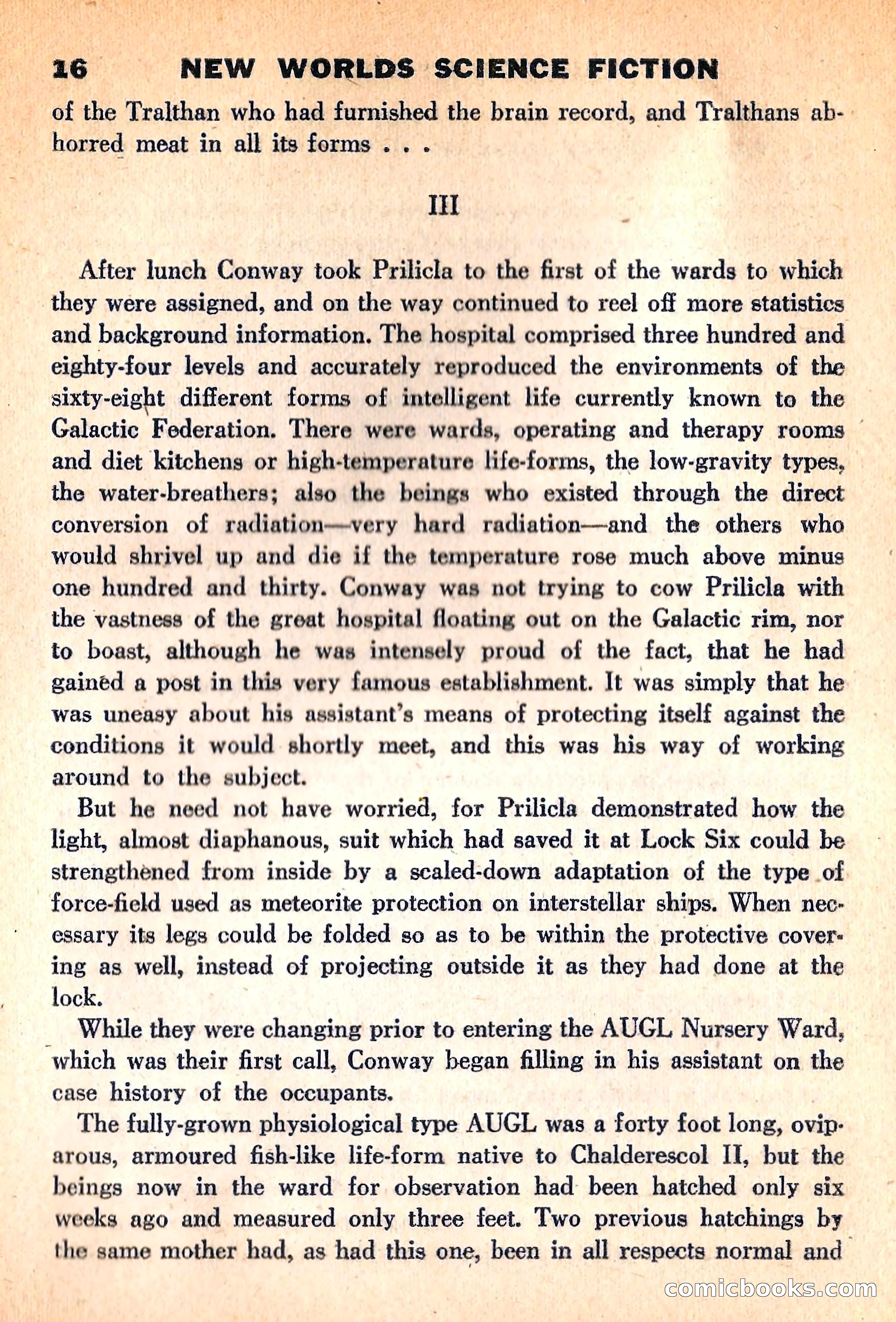 New Worlds Science Fiction, March 1960 — page 18 of 132
