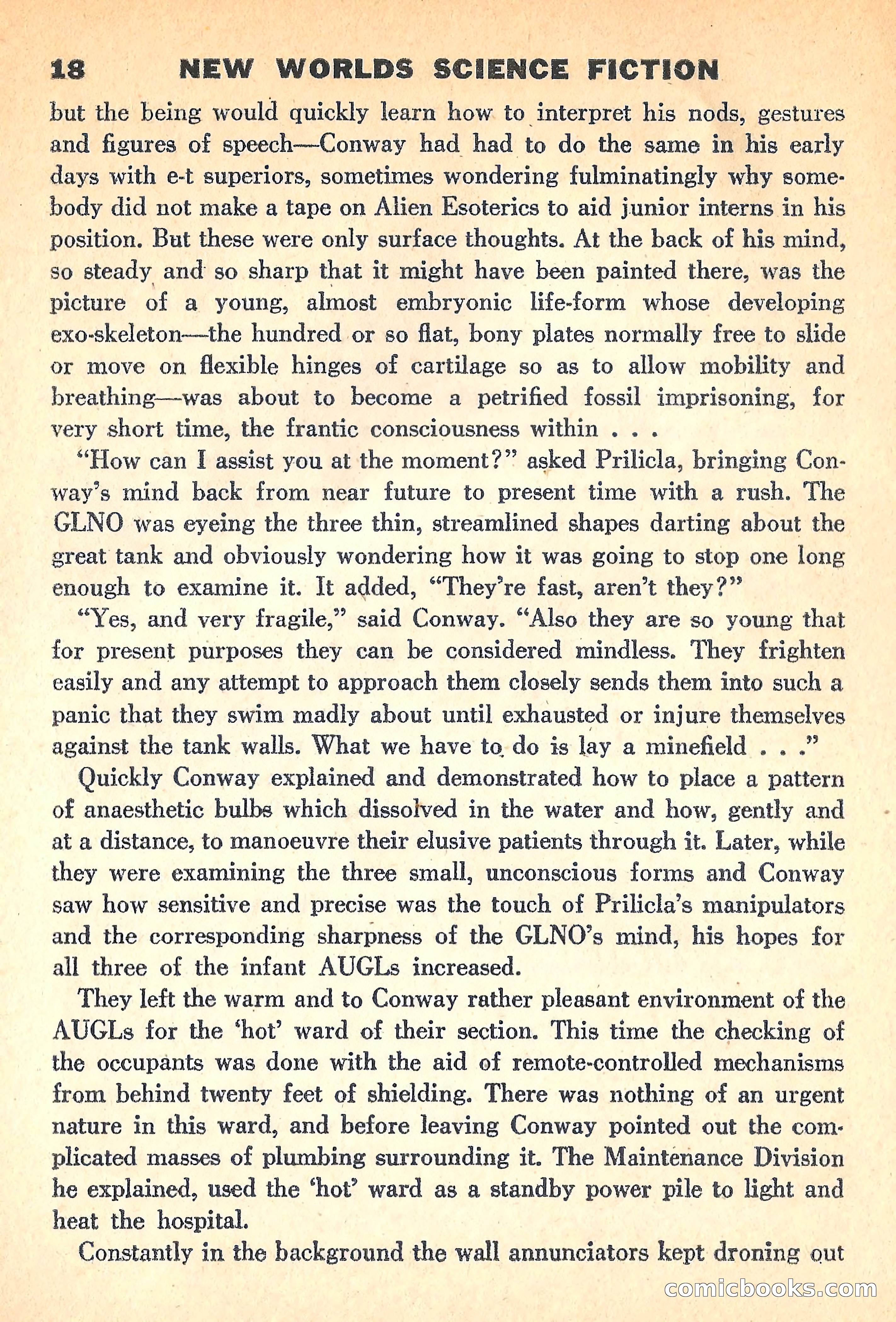 New Worlds Science Fiction, March 1960 — page 20 of 132