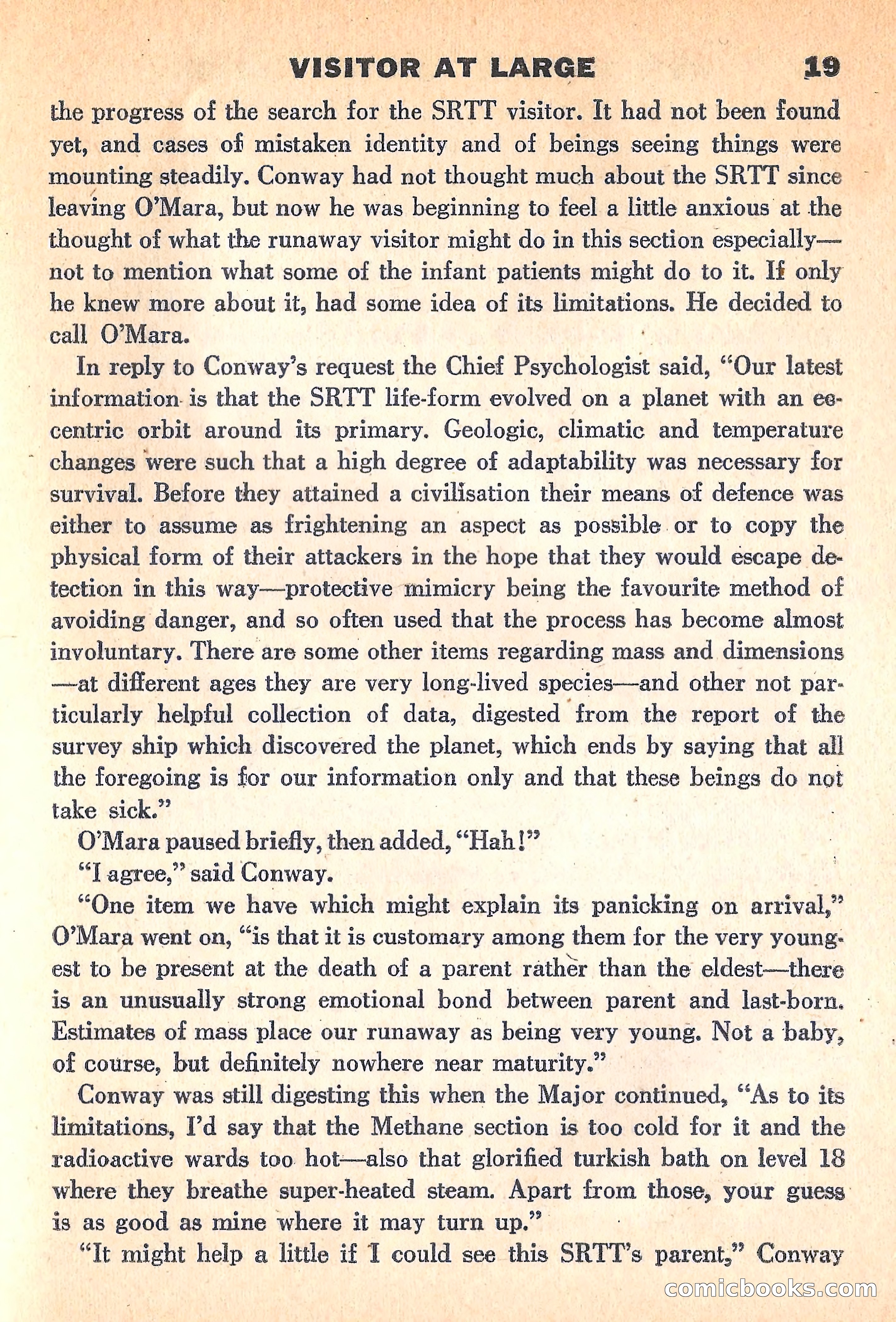 New Worlds Science Fiction, March 1960 — page 21 of 132