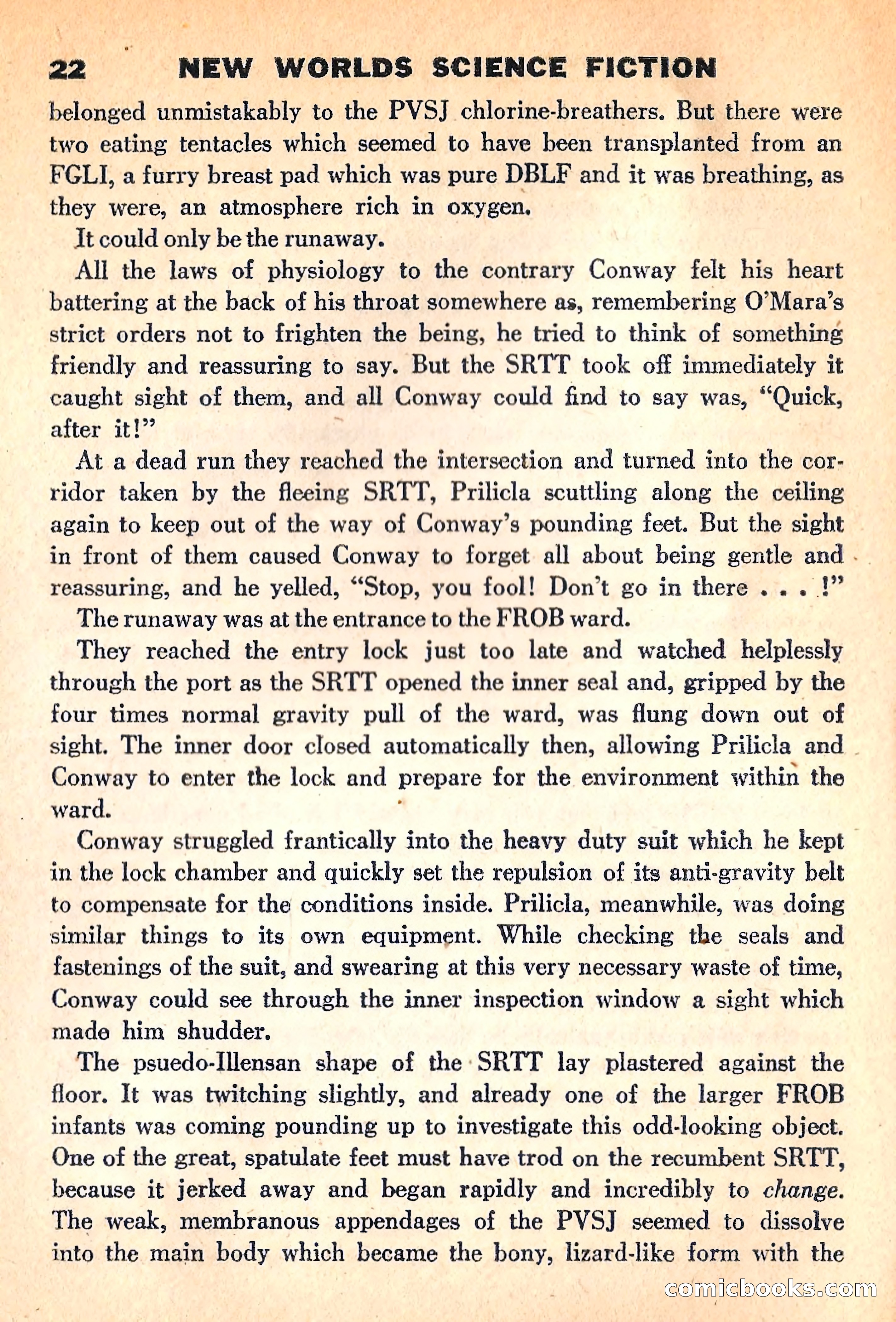 New Worlds Science Fiction, March 1960 — page 24 of 132