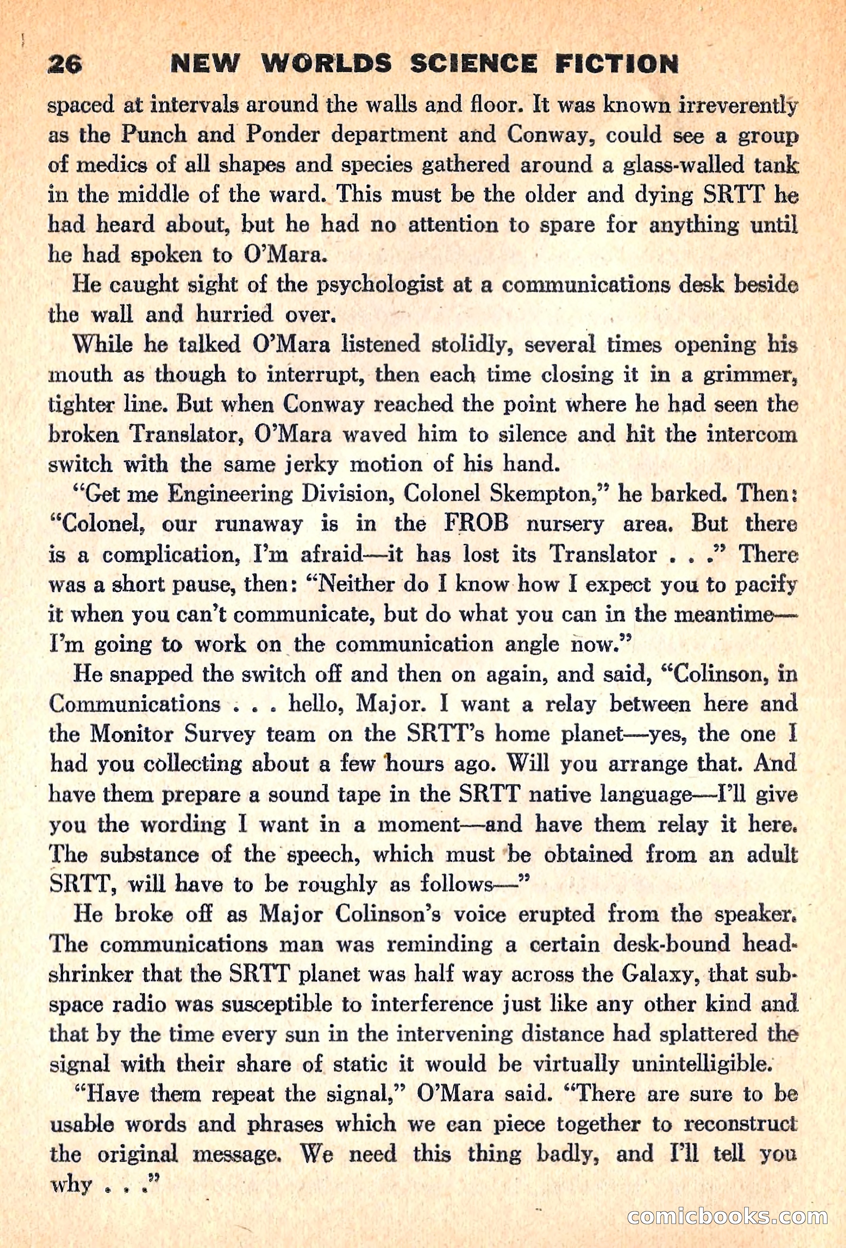 New Worlds Science Fiction, March 1960 — page 28 of 132