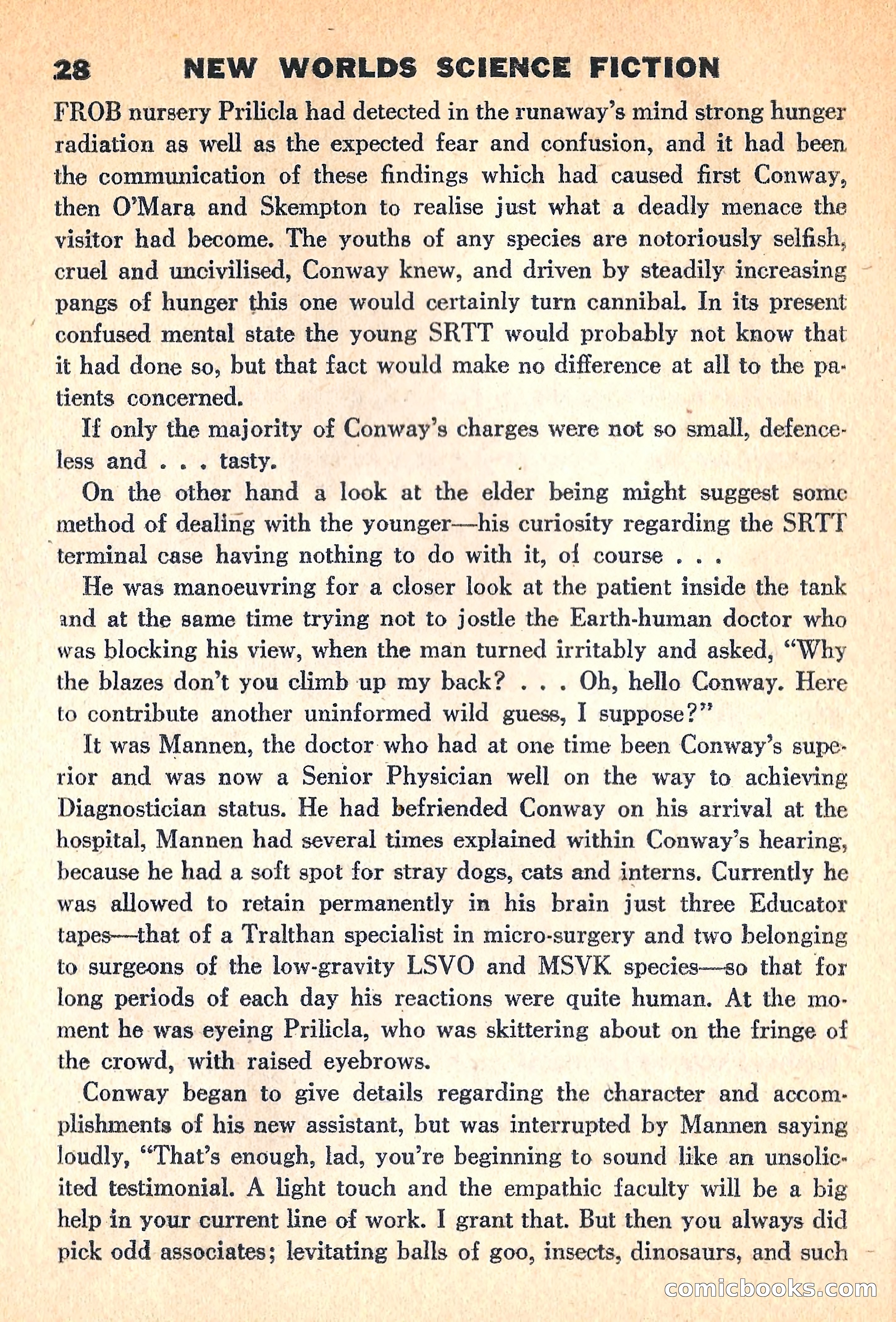 New Worlds Science Fiction, March 1960 — page 30 of 132