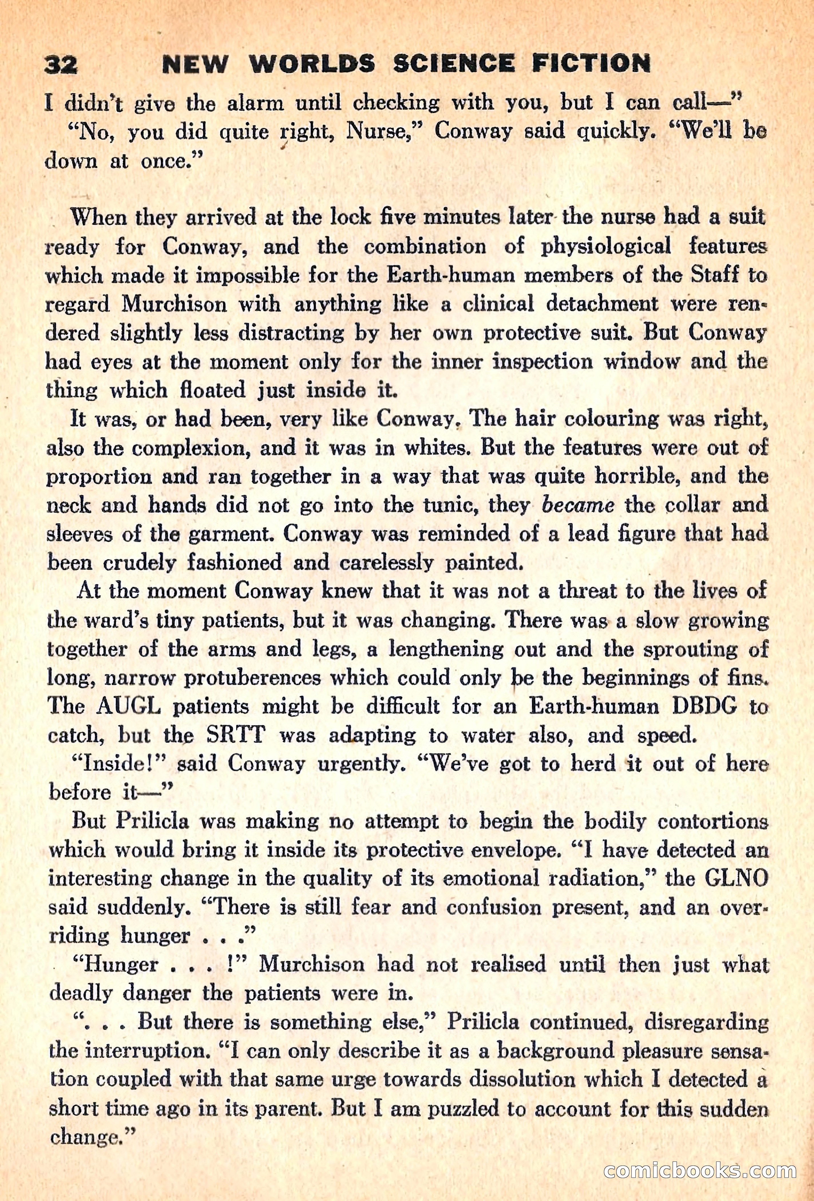 New Worlds Science Fiction, March 1960 — page 34 of 132