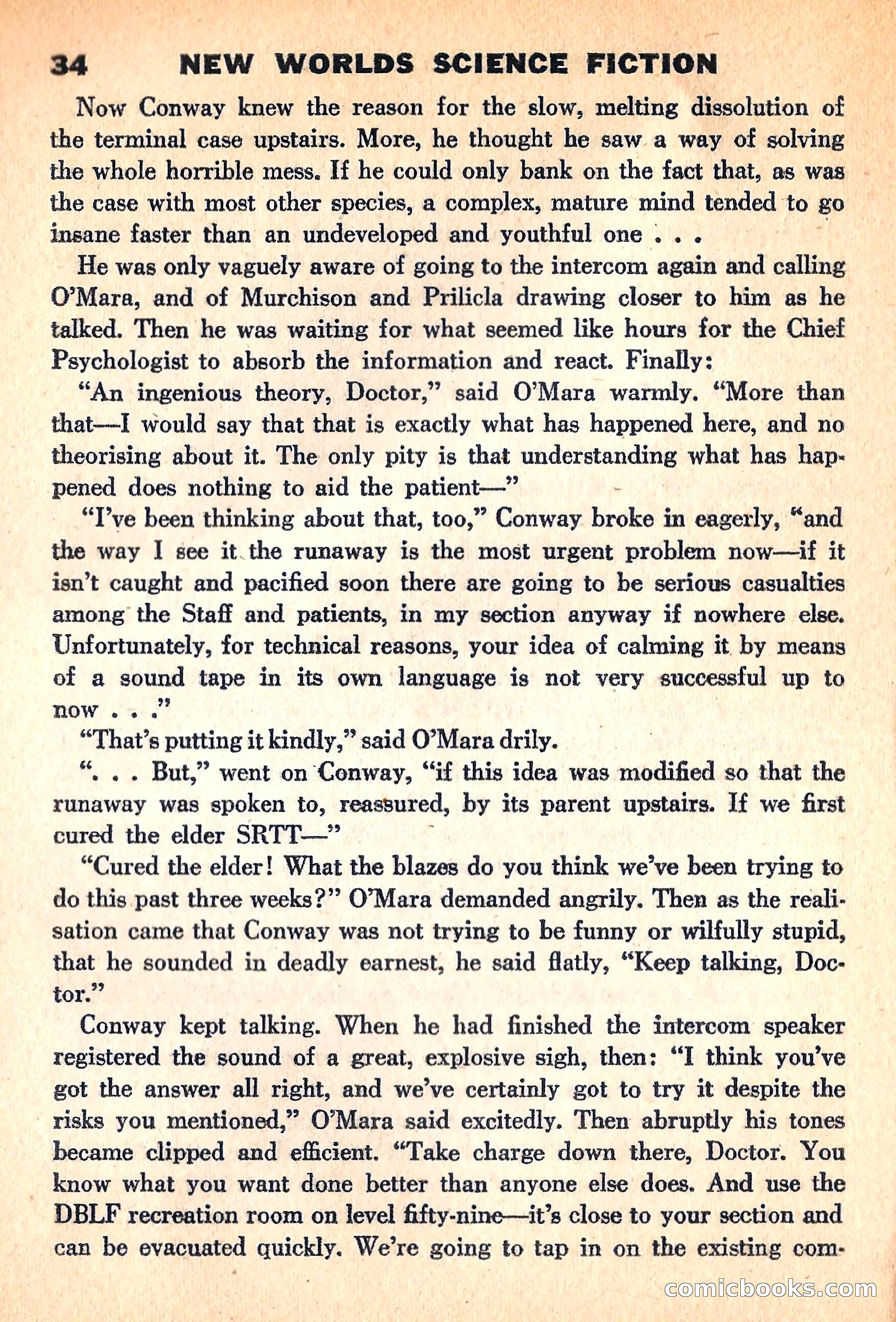 New Worlds Science Fiction, March 1960 — page 36 of 132