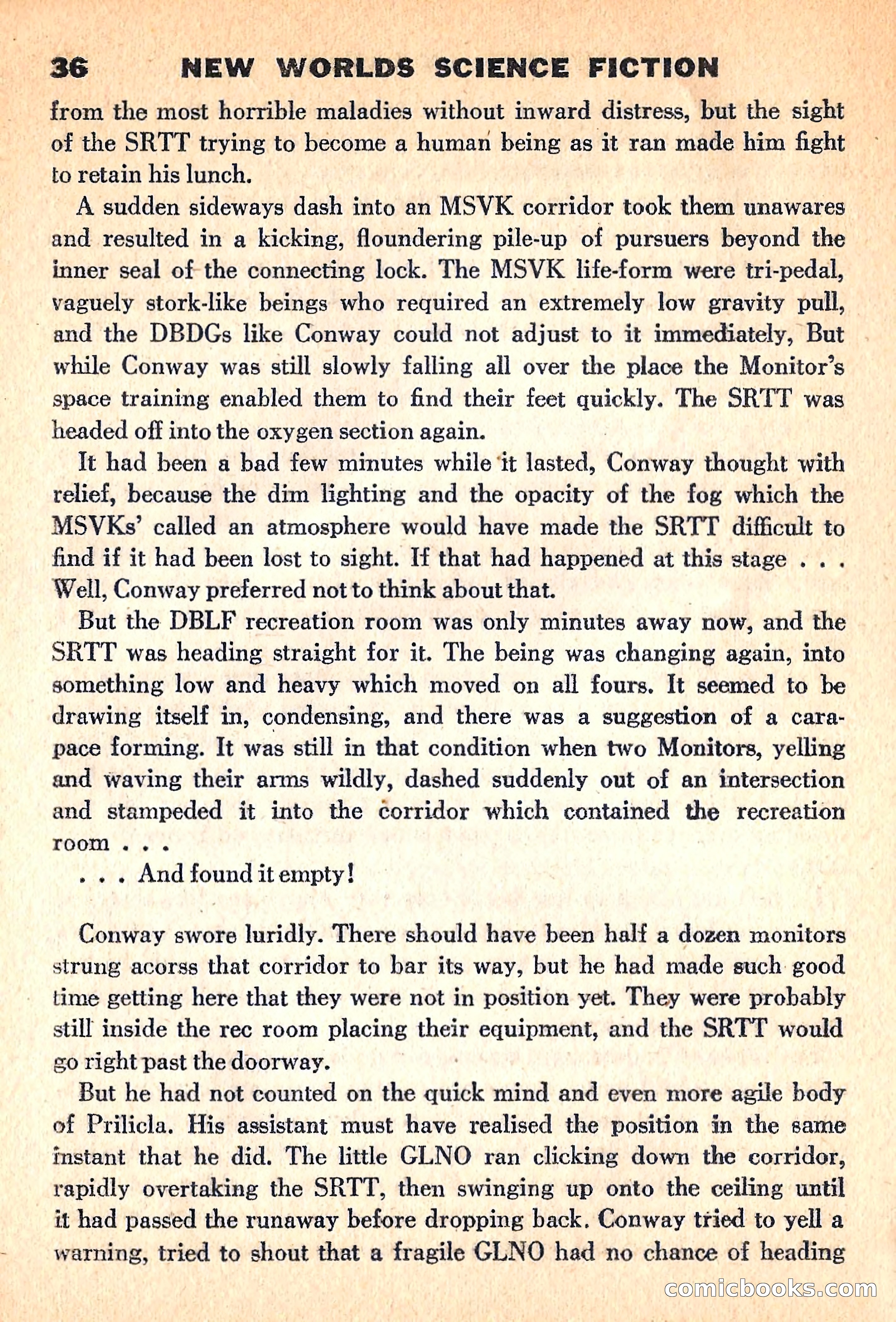 New Worlds Science Fiction, March 1960 — page 38 of 132