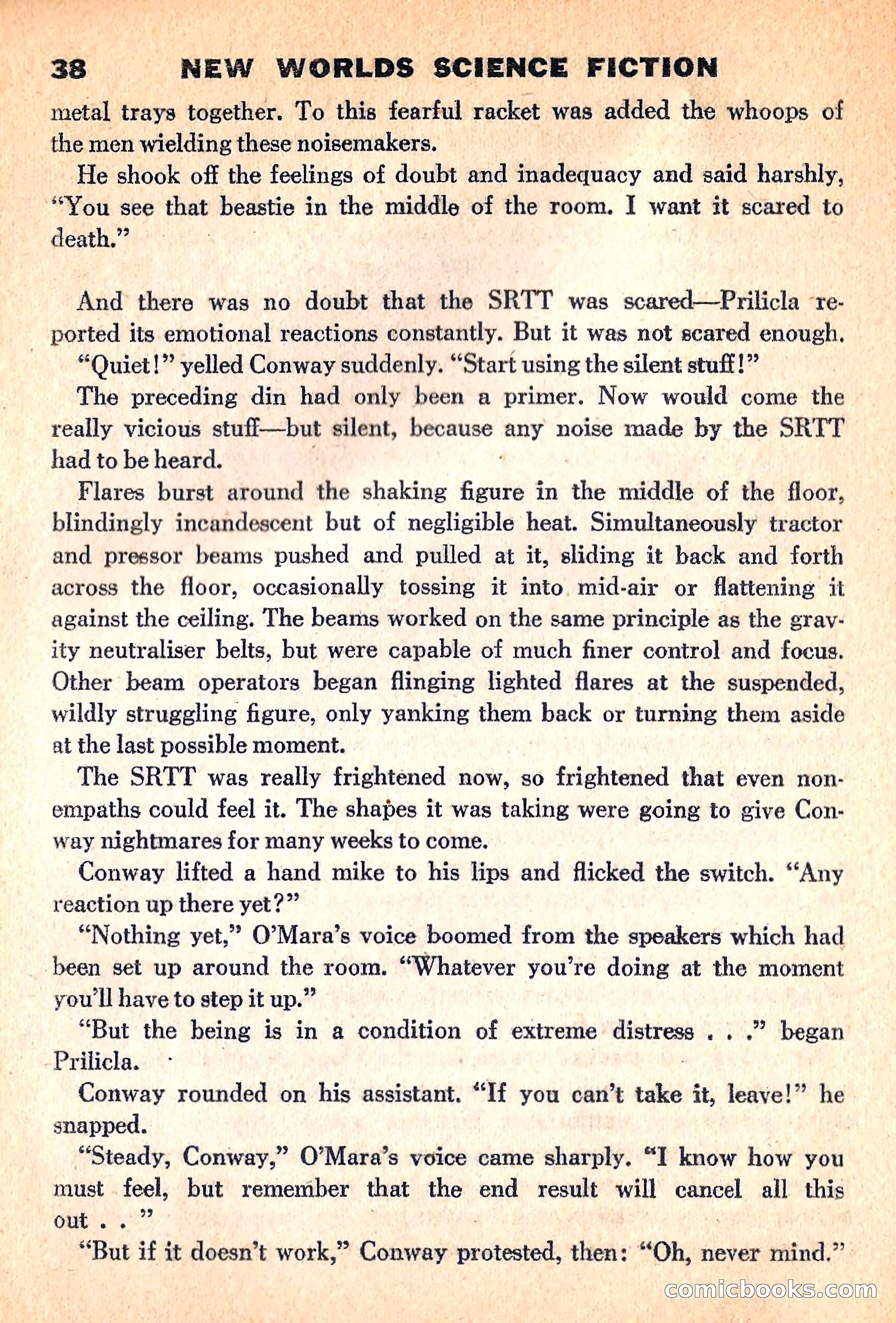 New Worlds Science Fiction, March 1960 — page 40 of 132