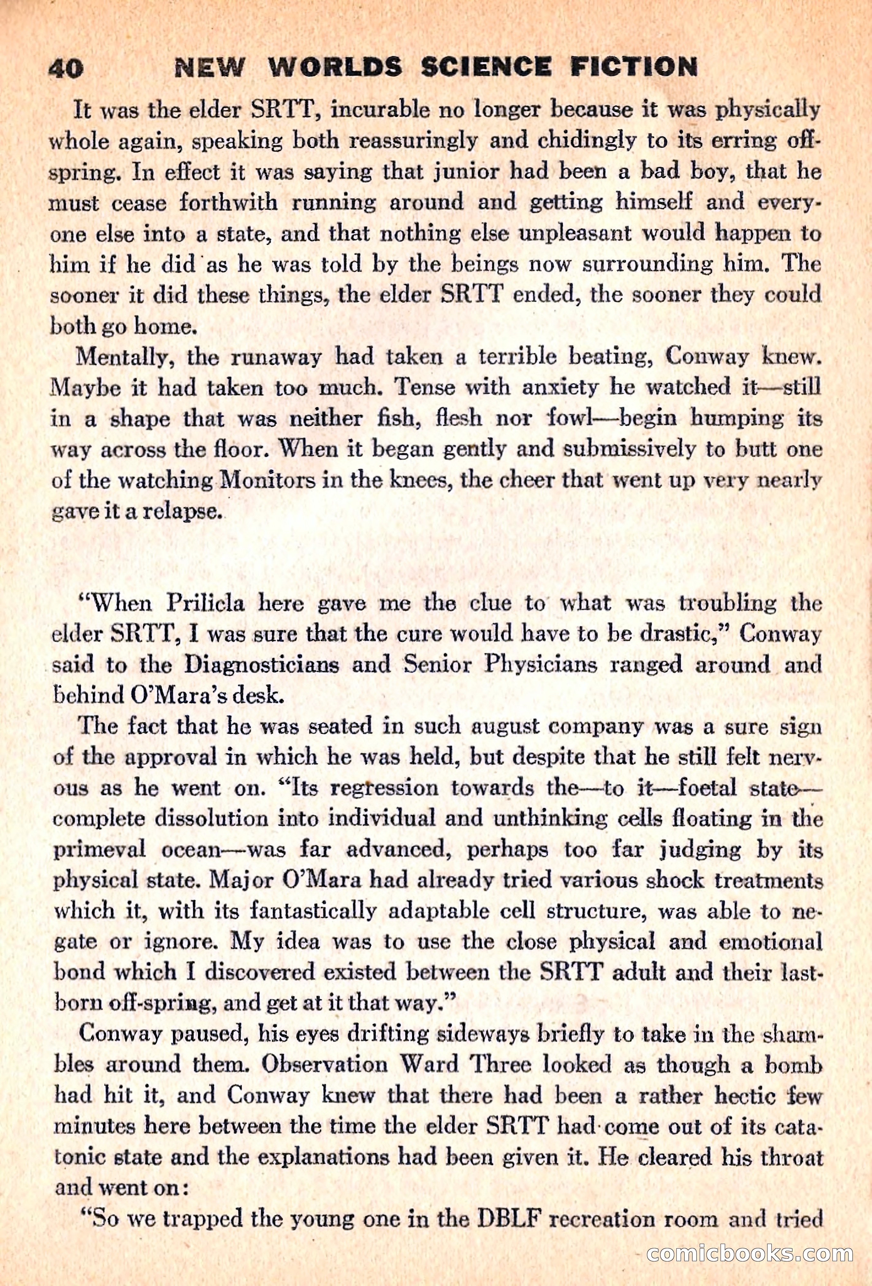New Worlds Science Fiction, March 1960 — page 42 of 132