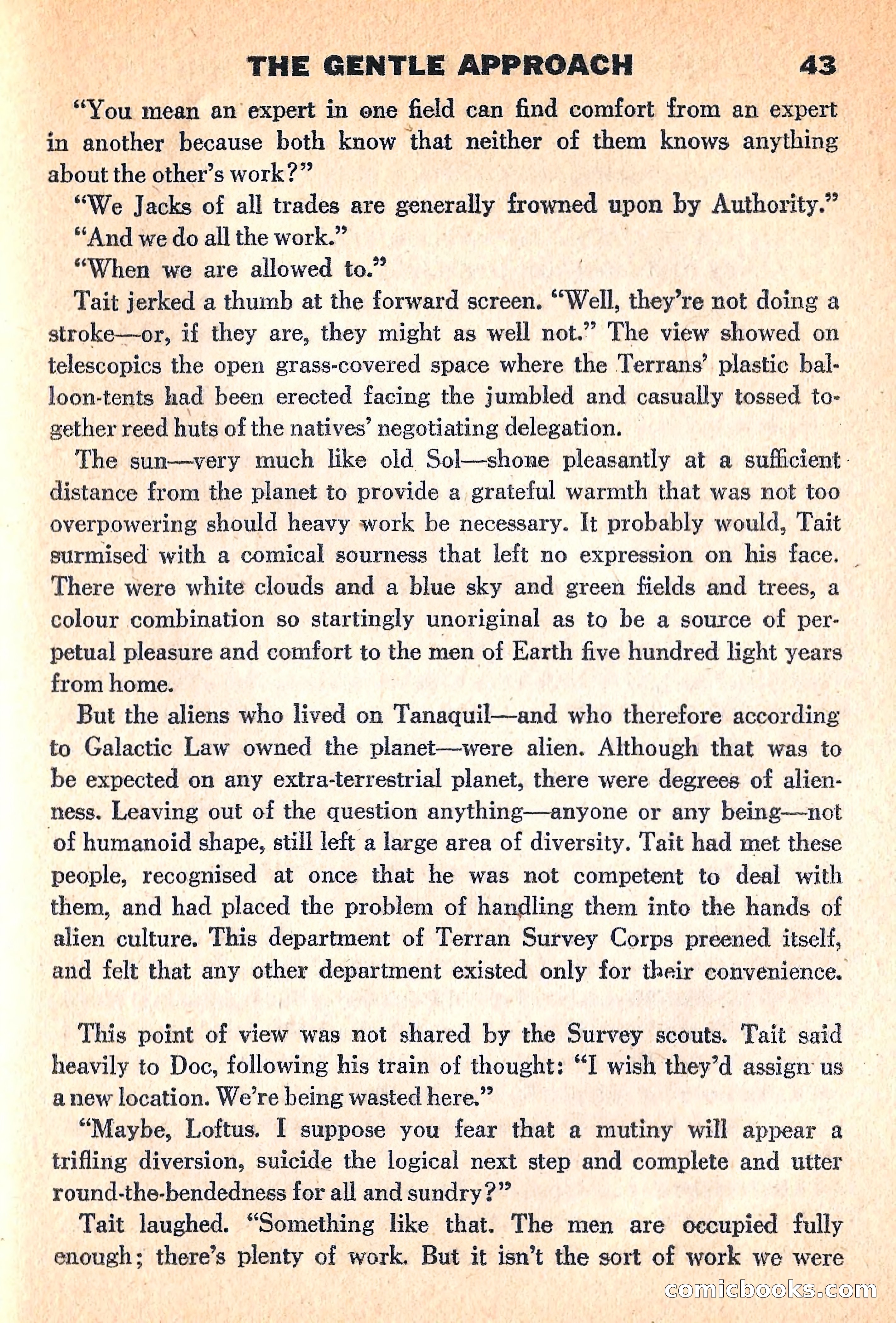 New Worlds Science Fiction, March 1960 — page 45 of 132