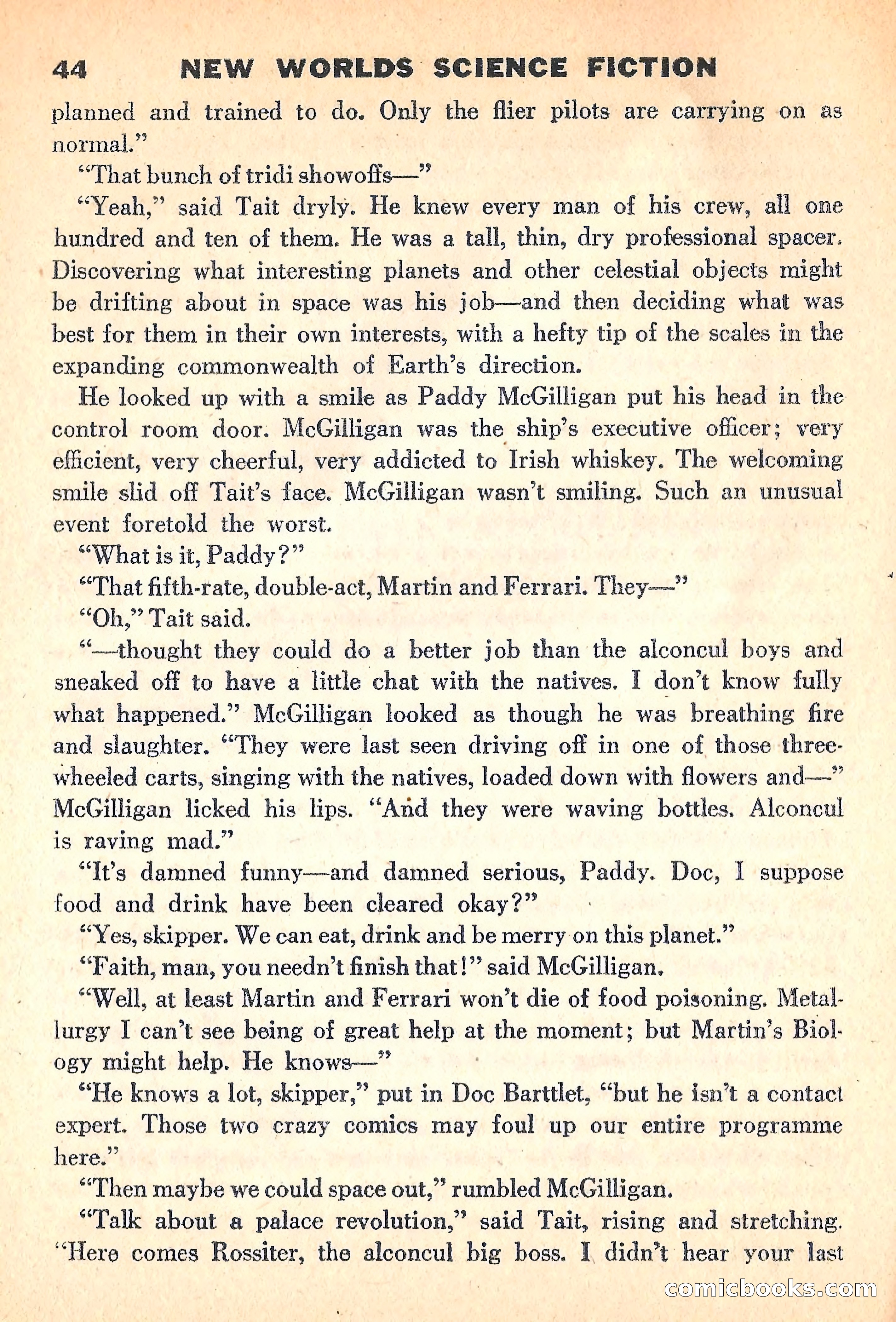 New Worlds Science Fiction, March 1960 — page 46 of 132