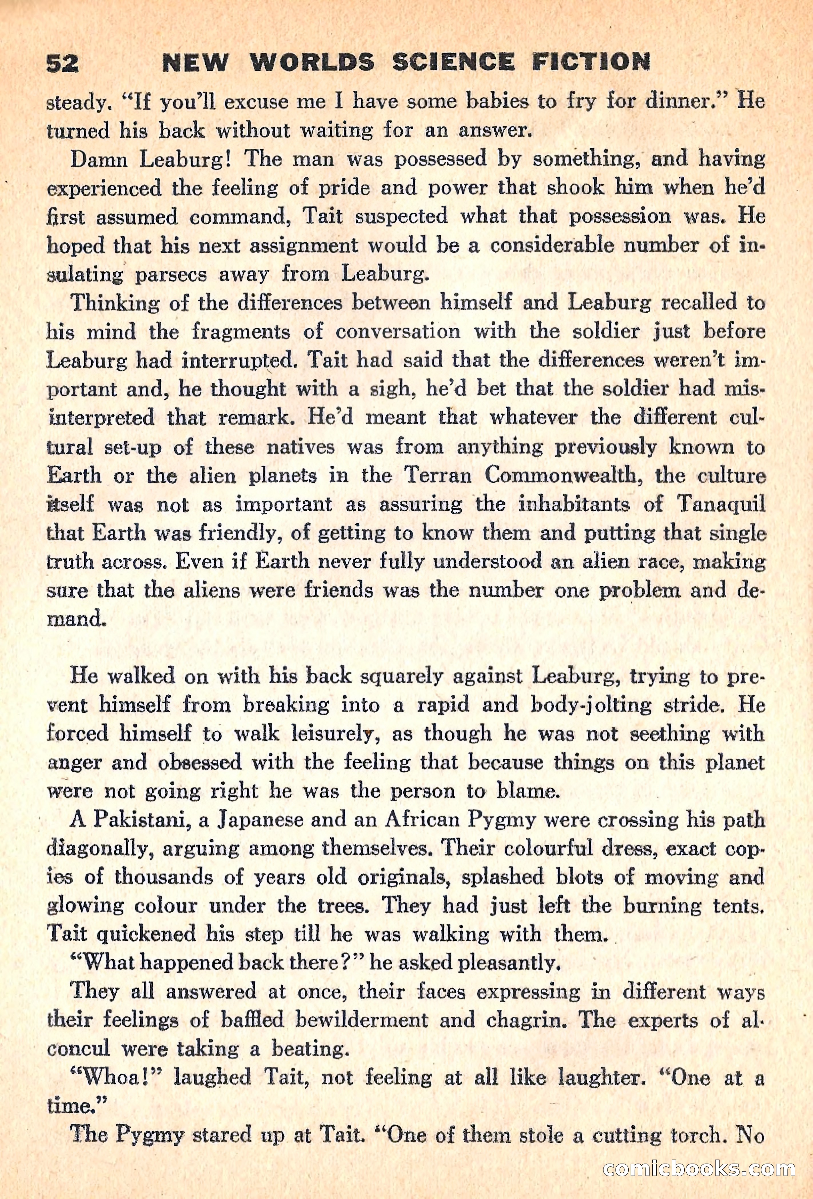 New Worlds Science Fiction, March 1960 — page 54 of 132
