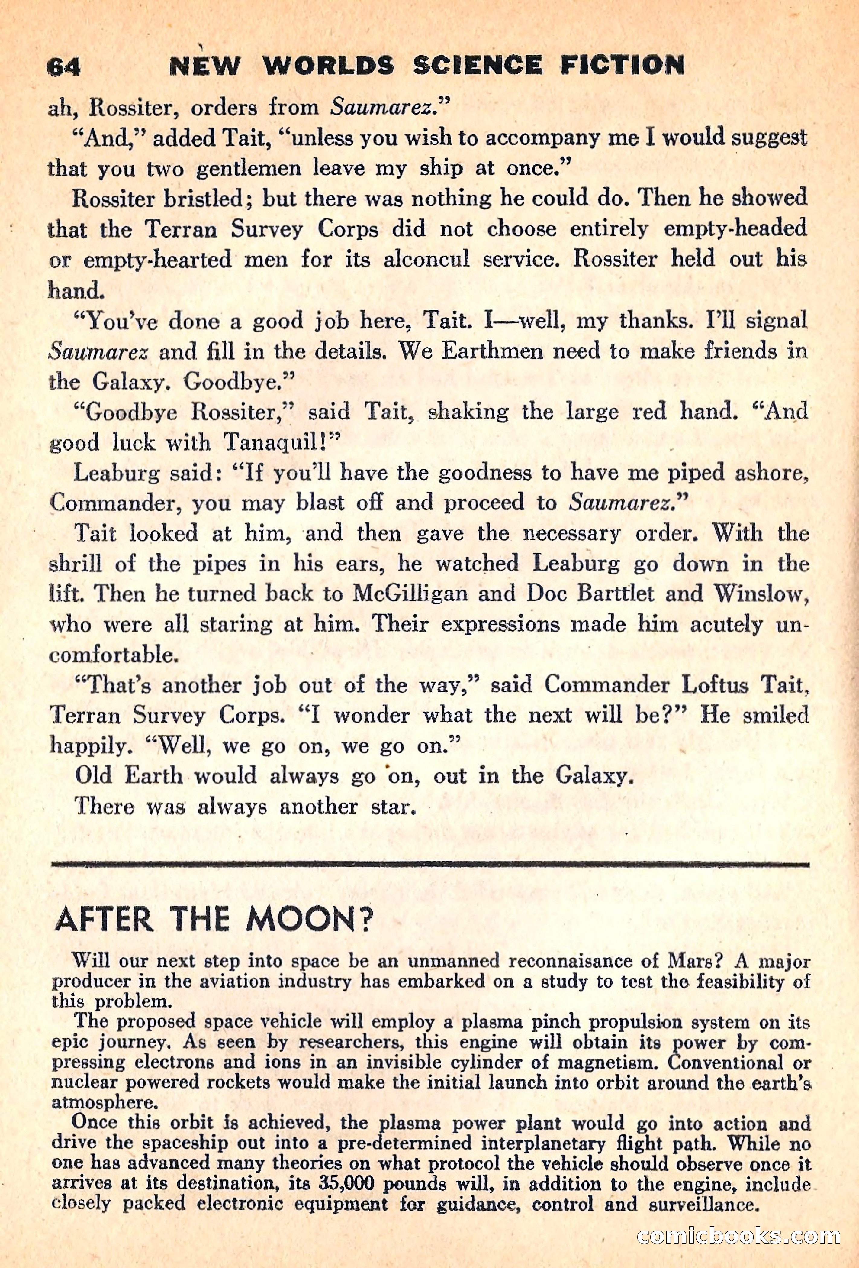 New Worlds Science Fiction, March 1960 — page 66 of 132