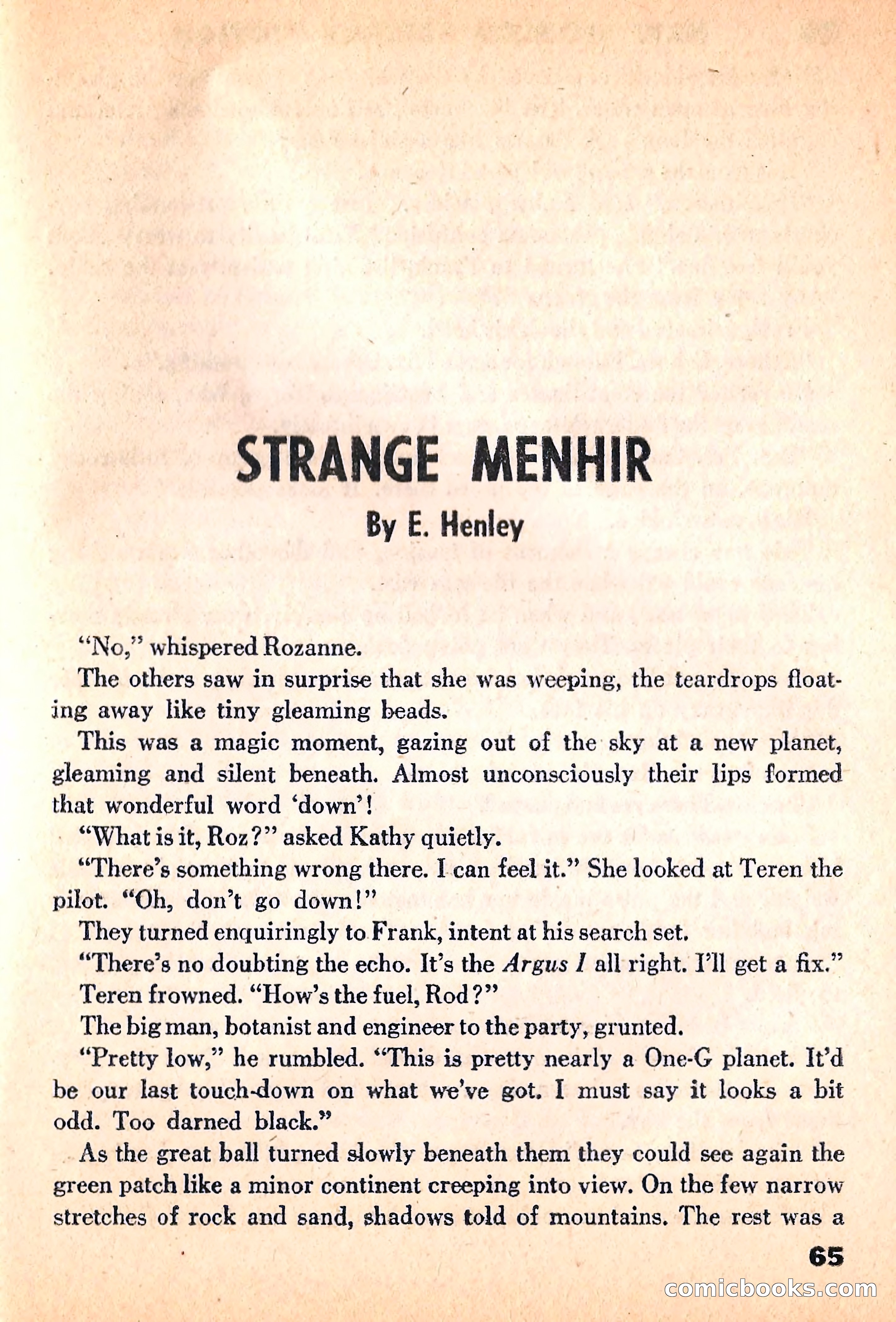 New Worlds Science Fiction, March 1960 — page 67 of 132