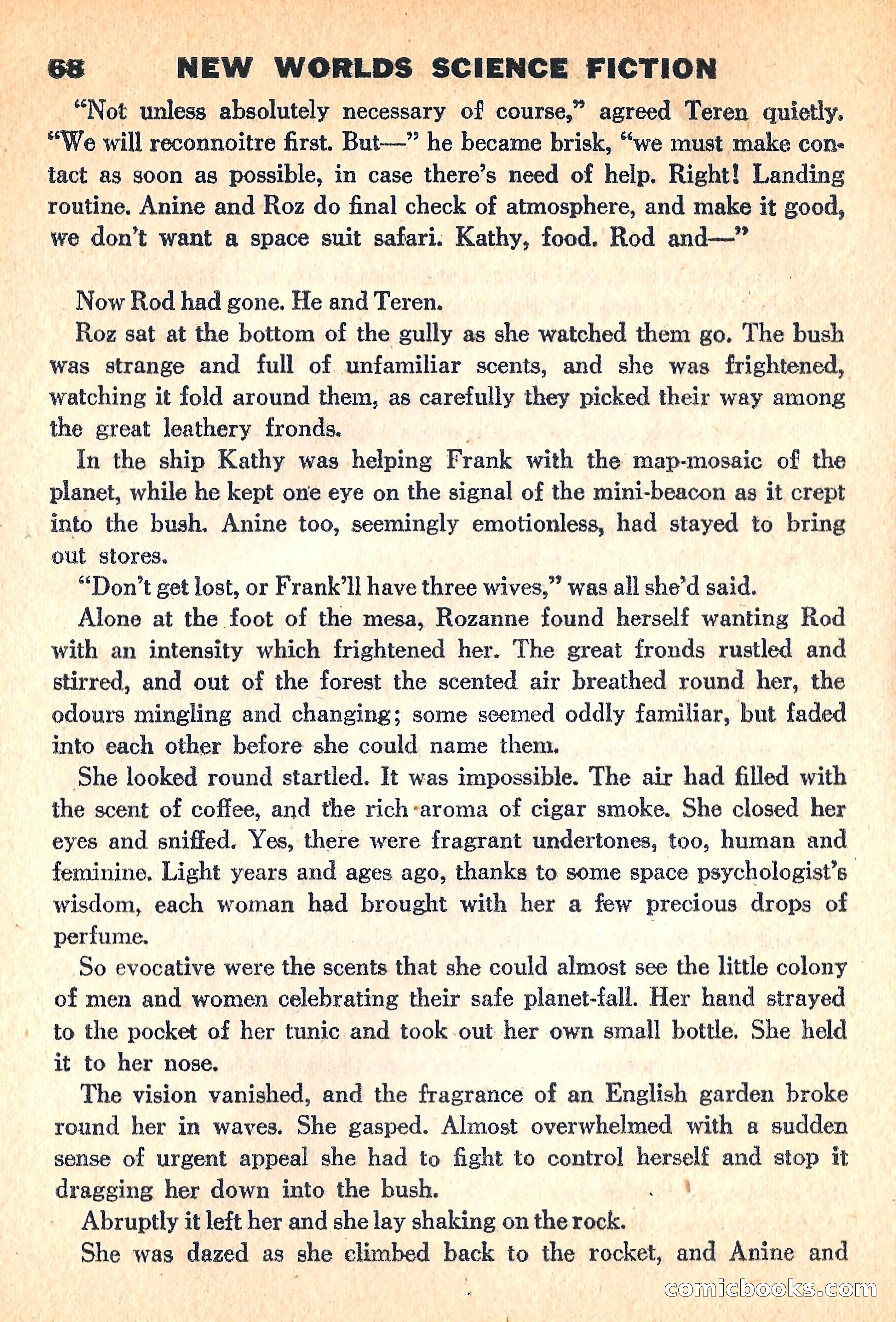New Worlds Science Fiction, March 1960 — page 70 of 132