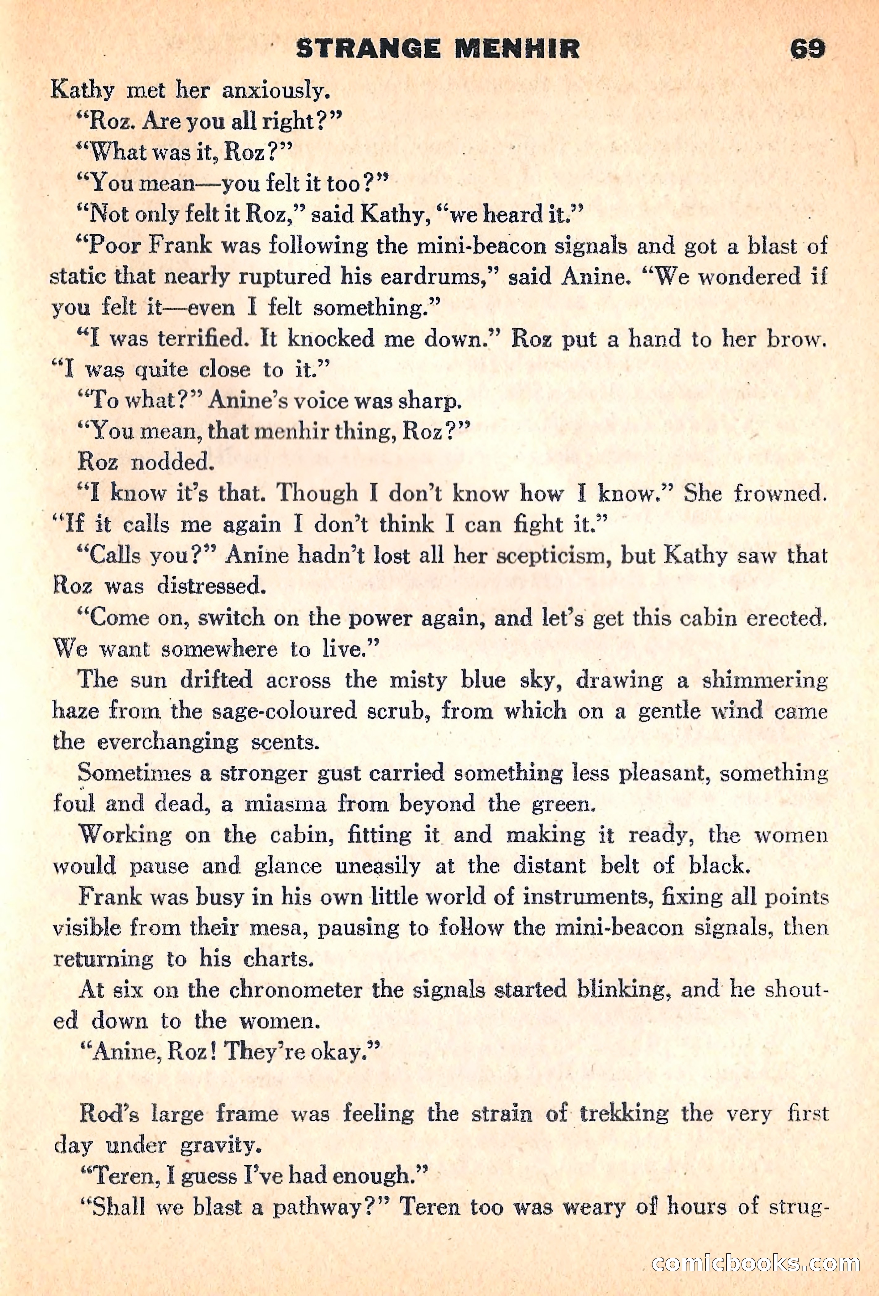 New Worlds Science Fiction, March 1960 — page 71 of 132