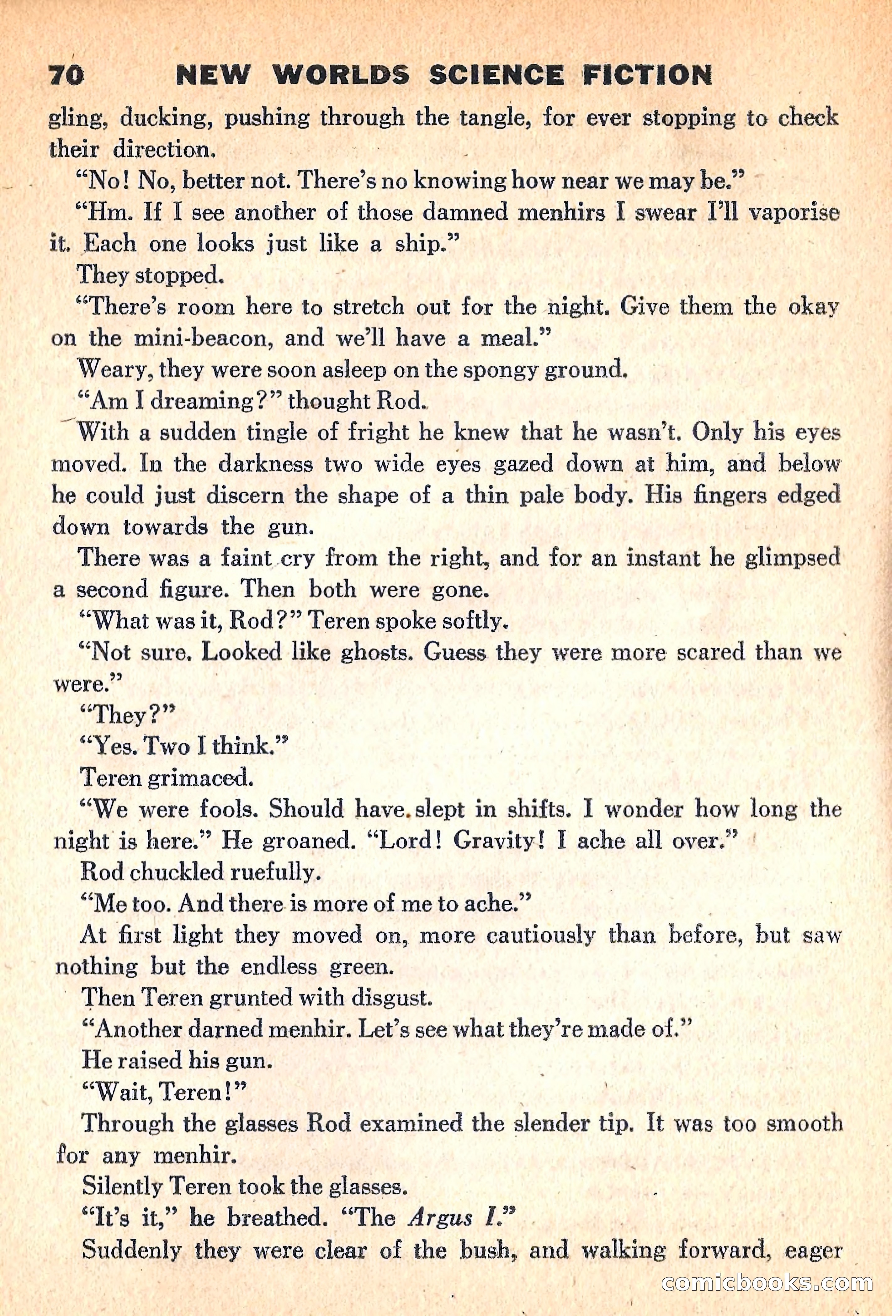 New Worlds Science Fiction, March 1960 — page 72 of 132