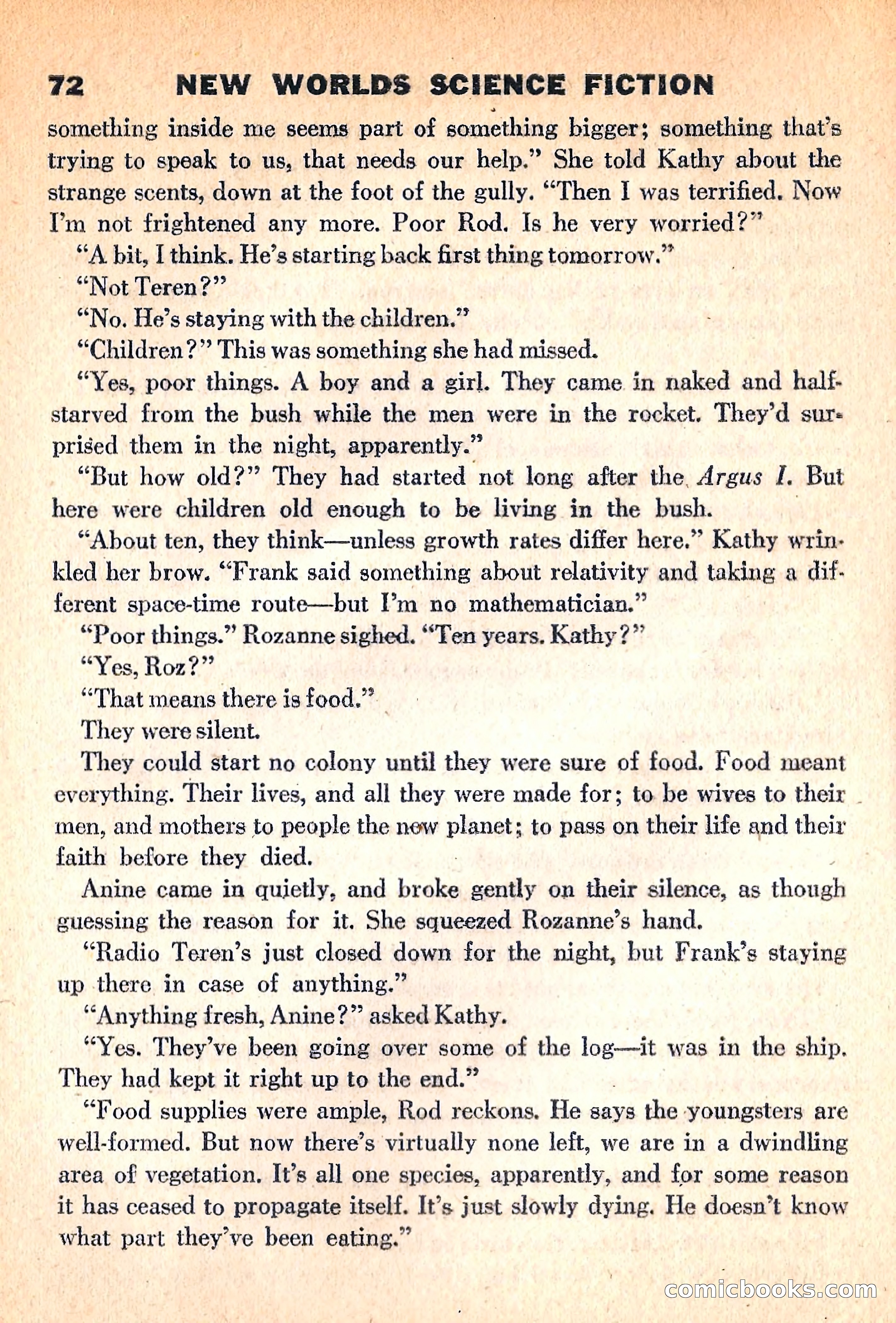 New Worlds Science Fiction, March 1960 — page 74 of 132