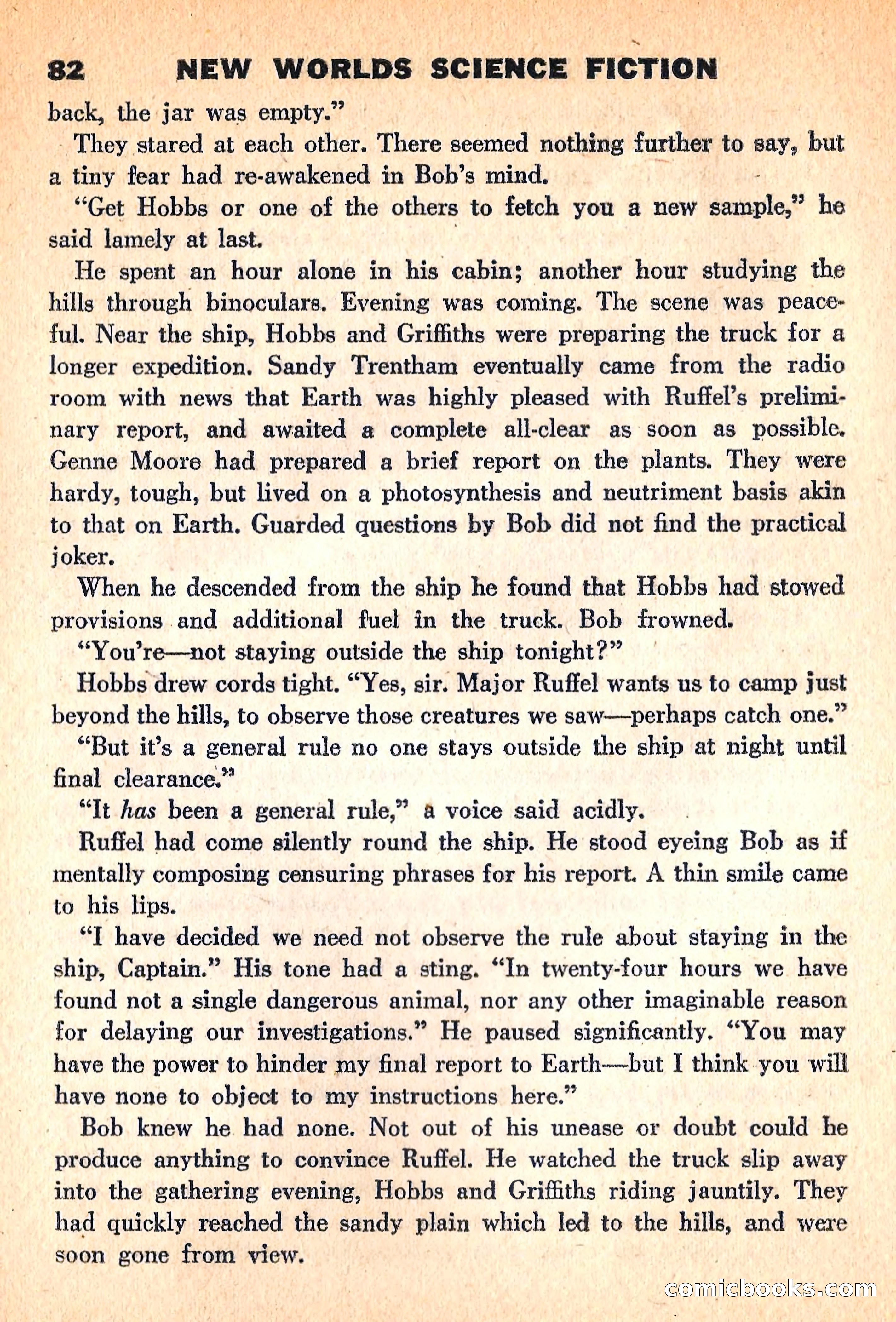 New Worlds Science Fiction, March 1960 — page 84 of 132