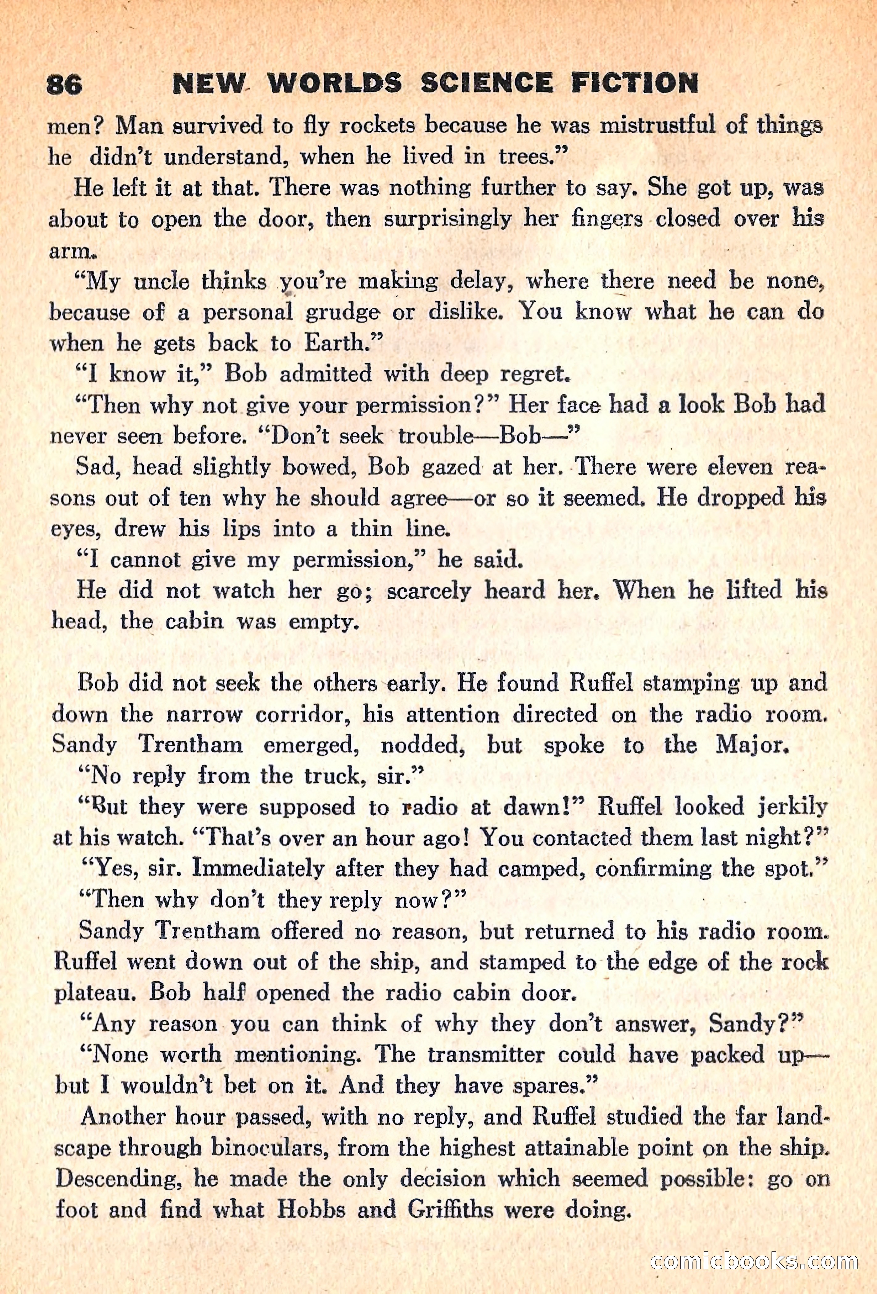 New Worlds Science Fiction, March 1960 — page 88 of 132