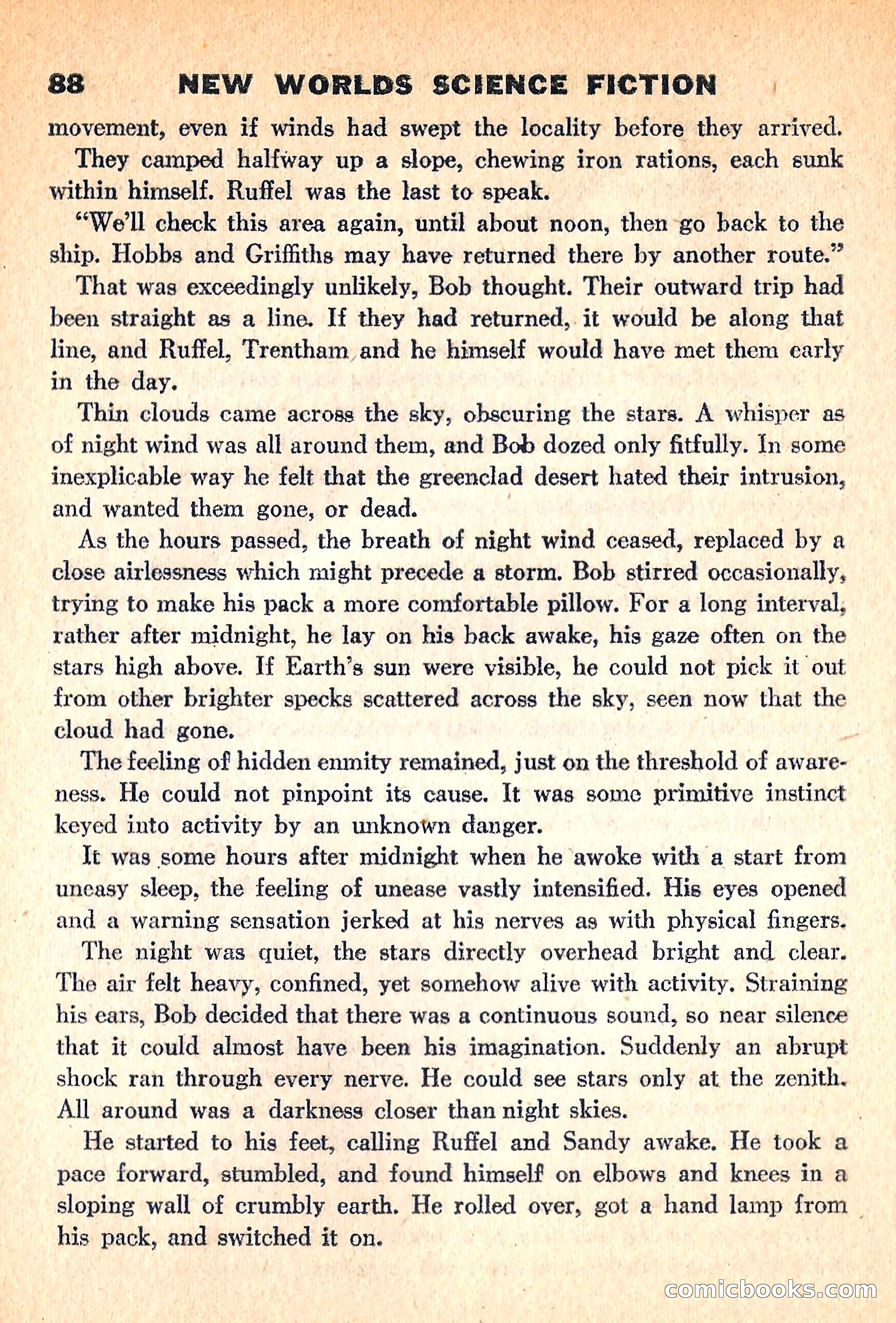 New Worlds Science Fiction, March 1960 — page 90 of 132