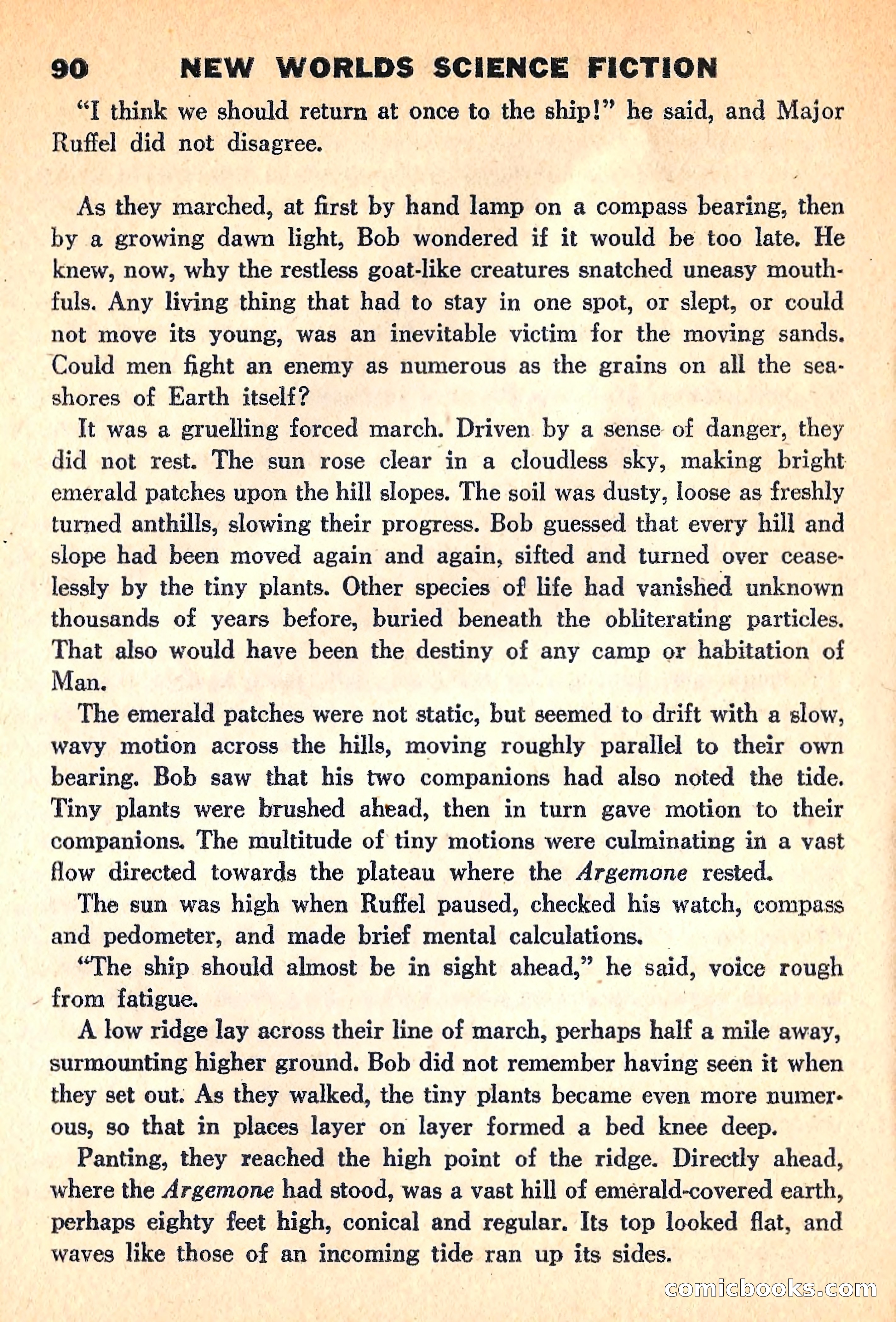New Worlds Science Fiction, March 1960 — page 92 of 132