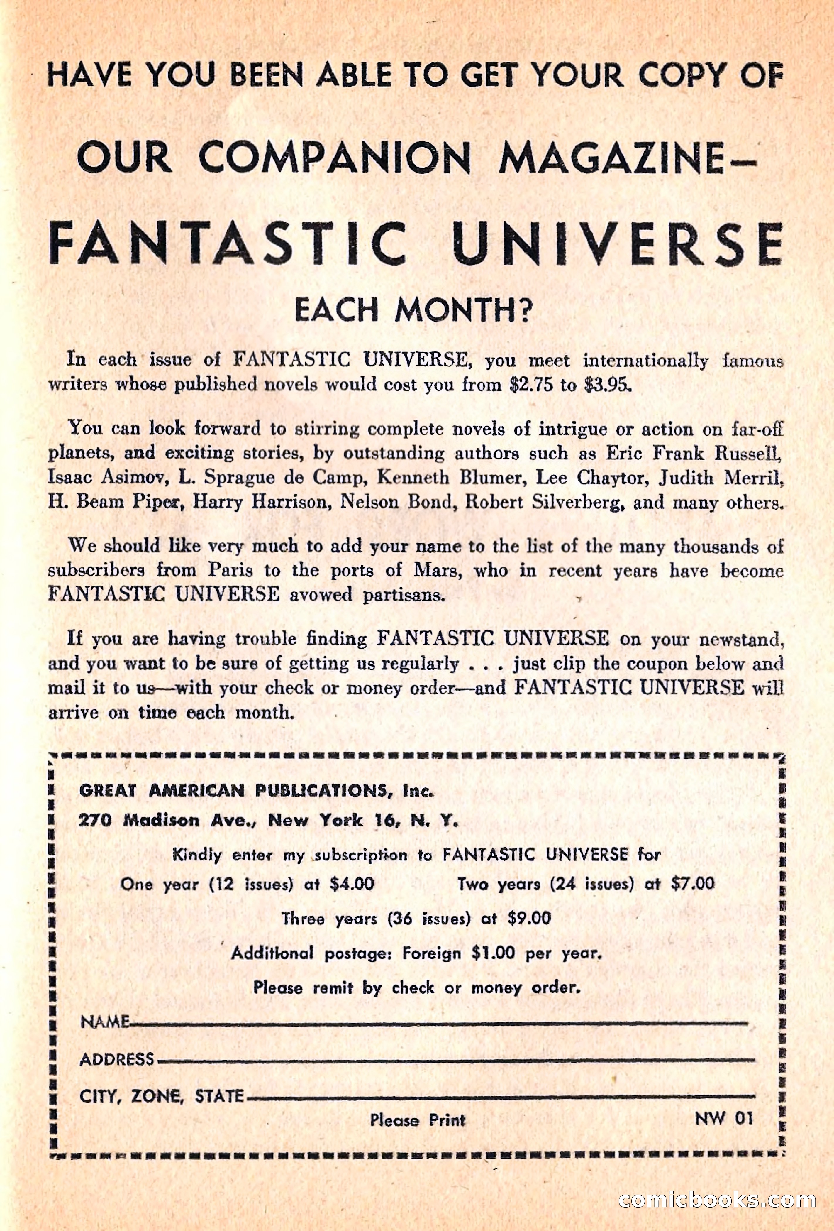 New Worlds Science Fiction, March 1960 — page 95 of 132