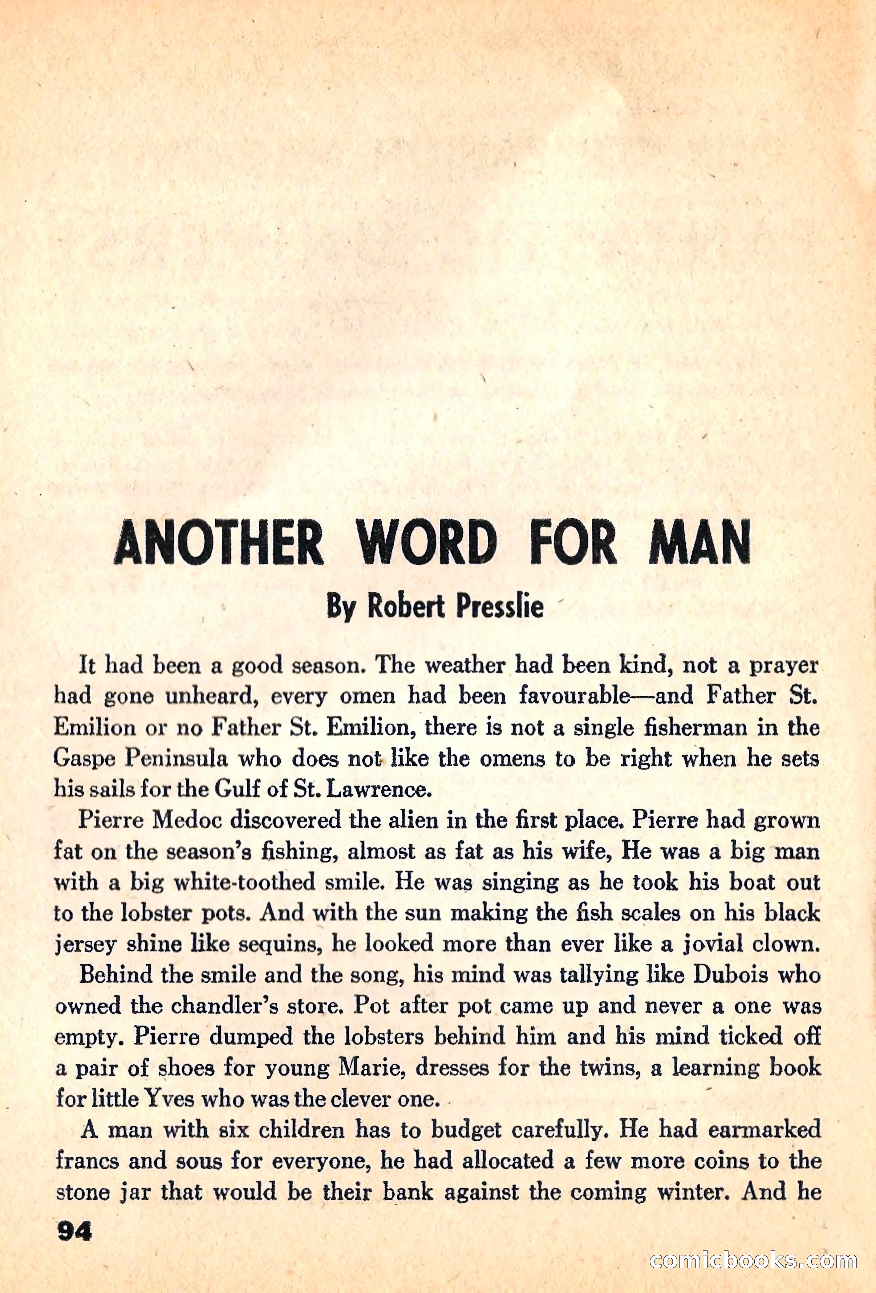 New Worlds Science Fiction, March 1960 — page 96 of 132