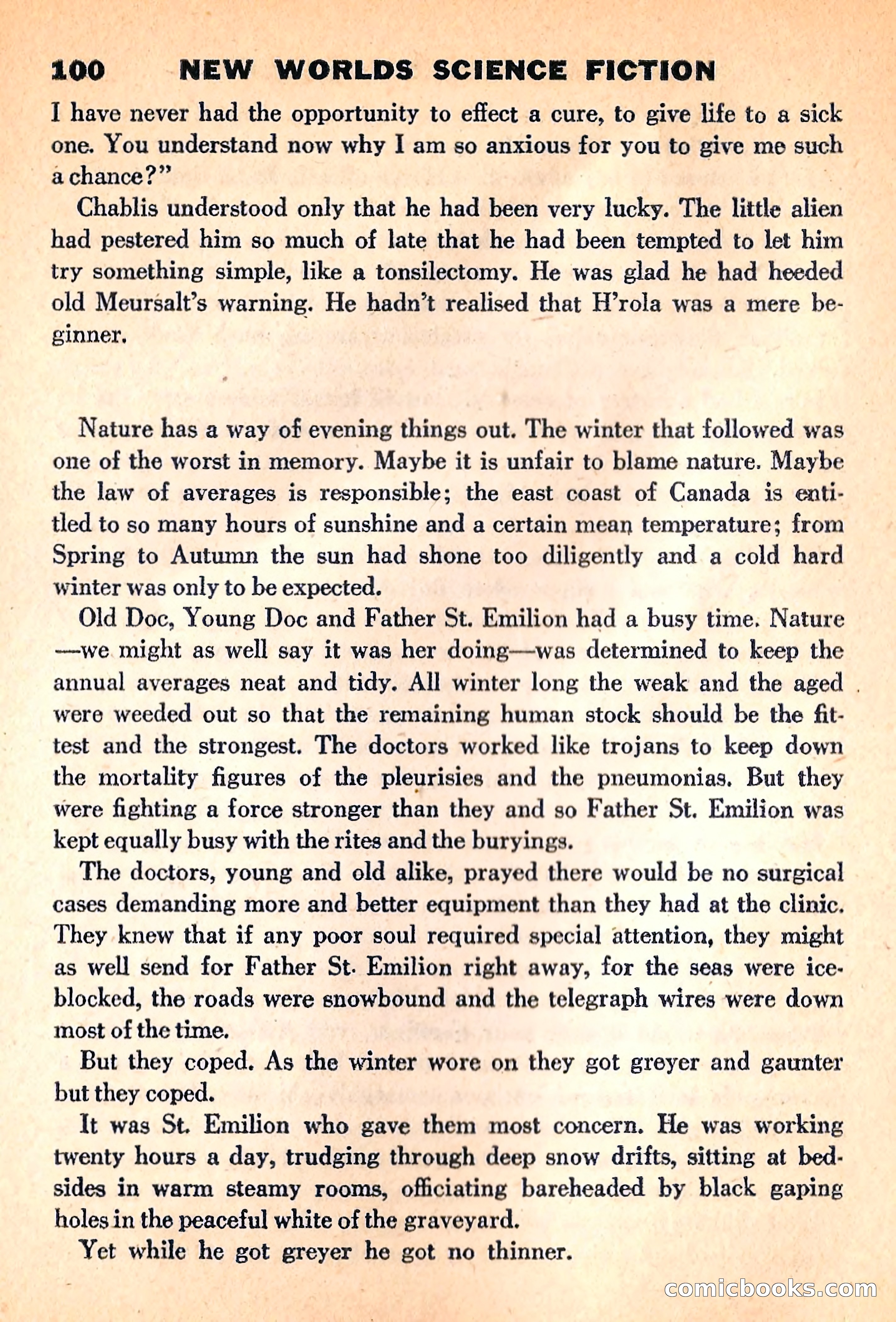 New Worlds Science Fiction, March 1960 — page 102 of 132